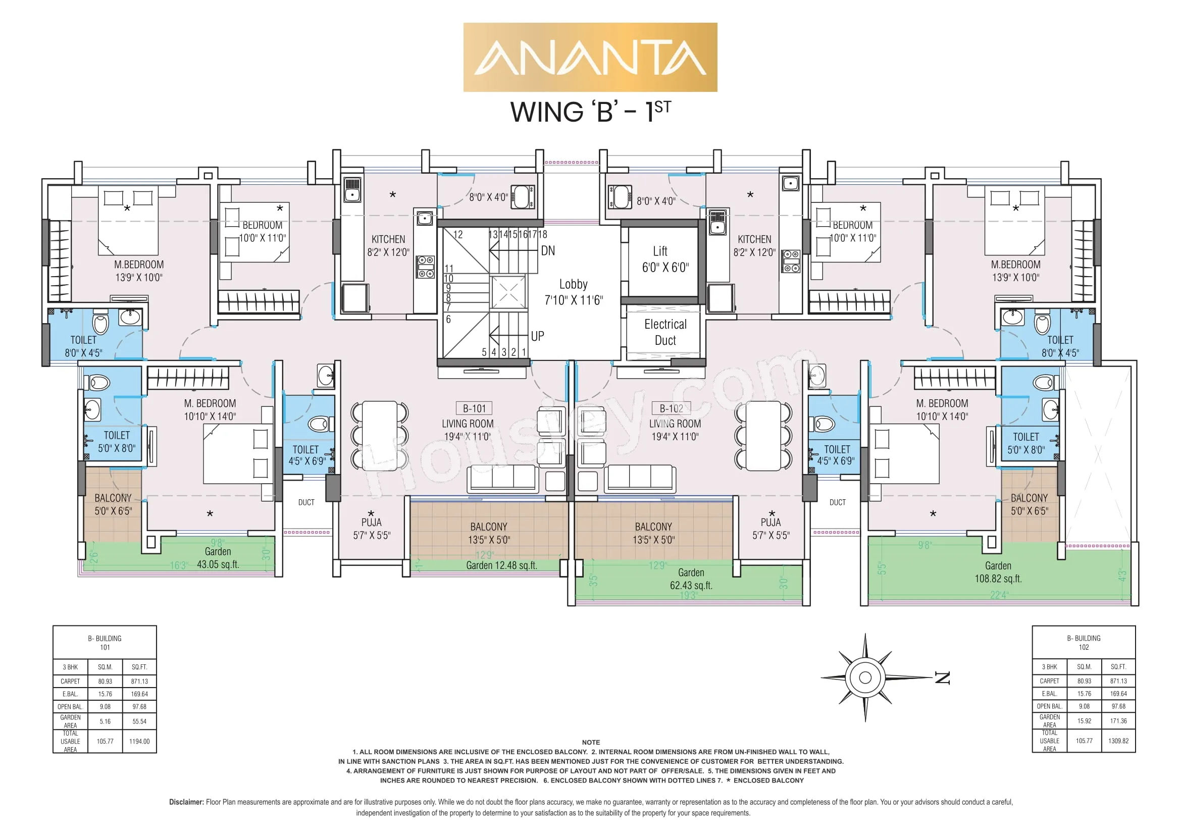 KK Ananta Floor plan 2