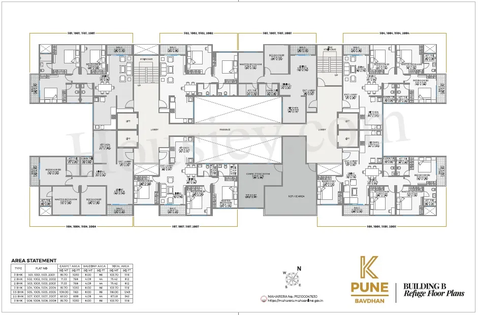 Unique K Pune Floor plan 5