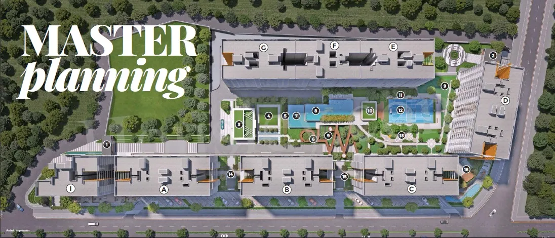 Unique K Pune Master Plan