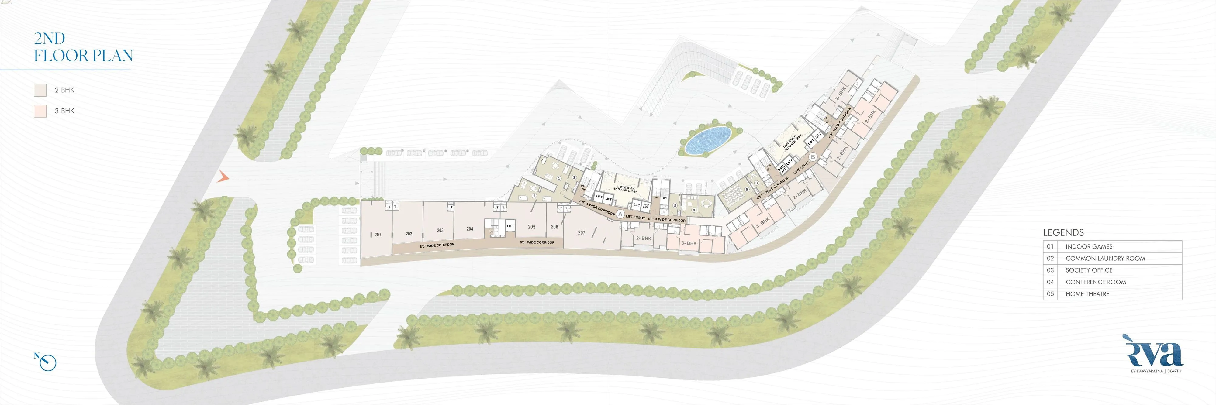 Kaavyaratna Reva Floor plan 4