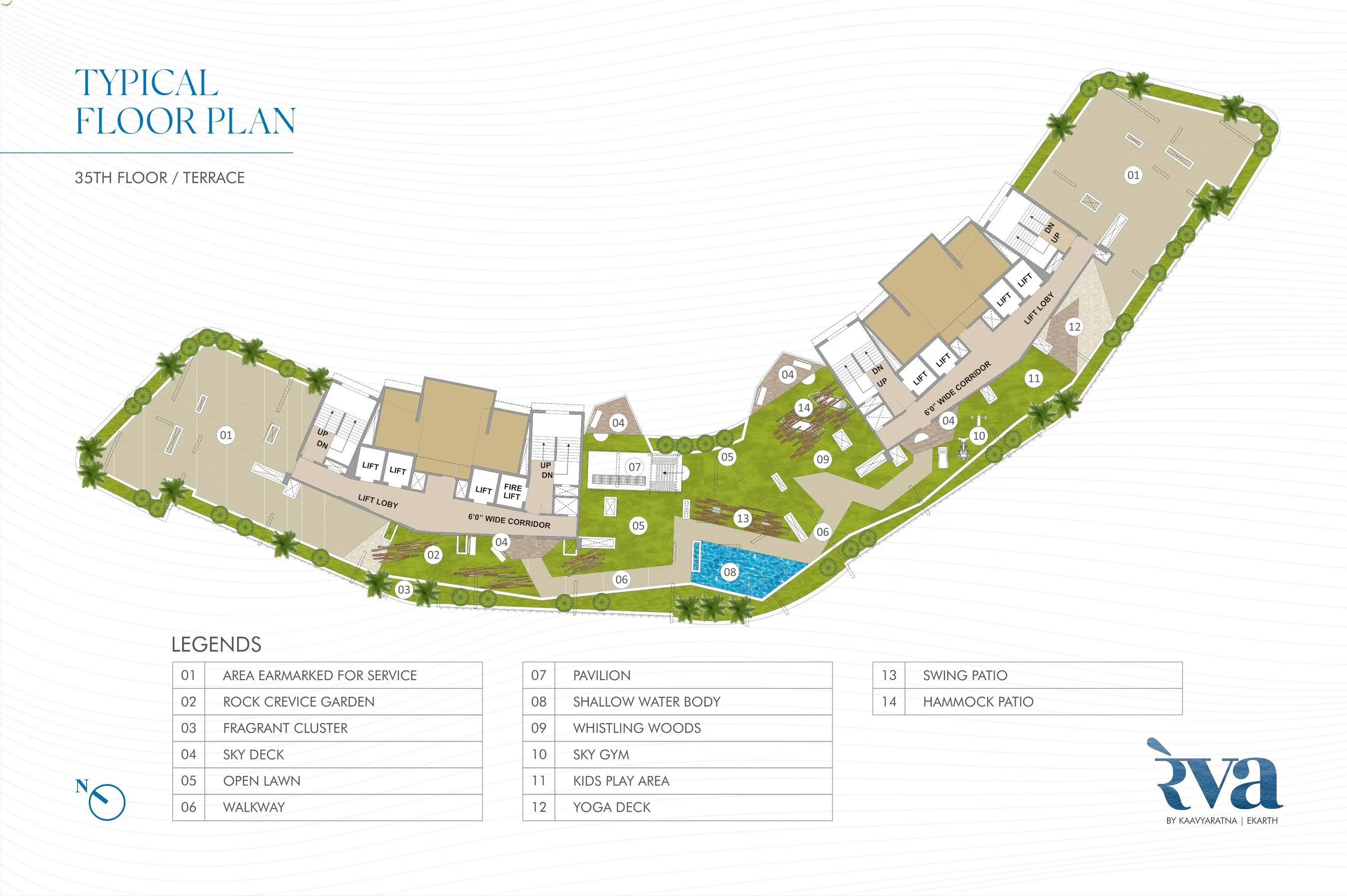 Kaavyaratna Reva Floor plan 1