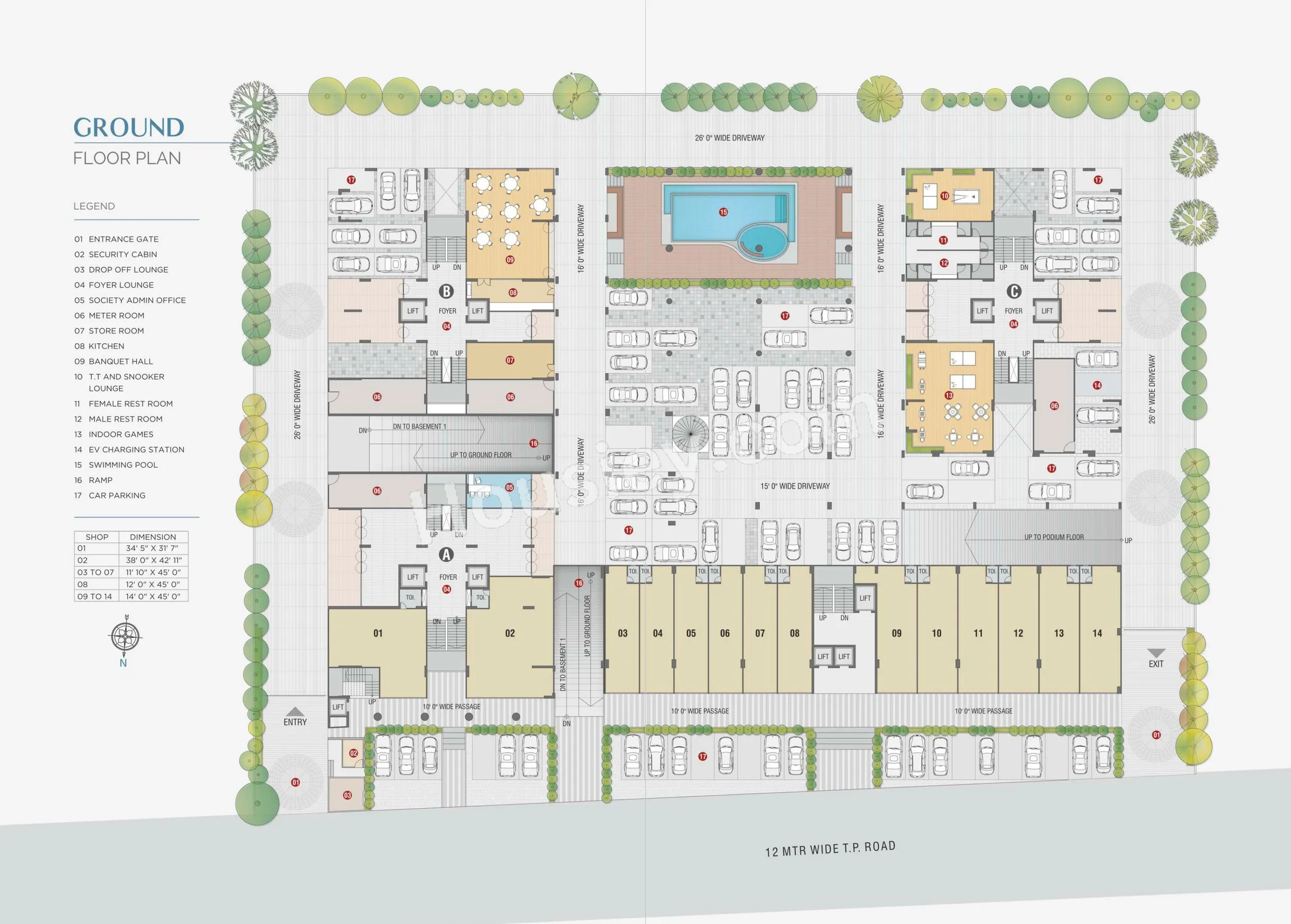 Kaavyaratna The Balcony Floor plan 1