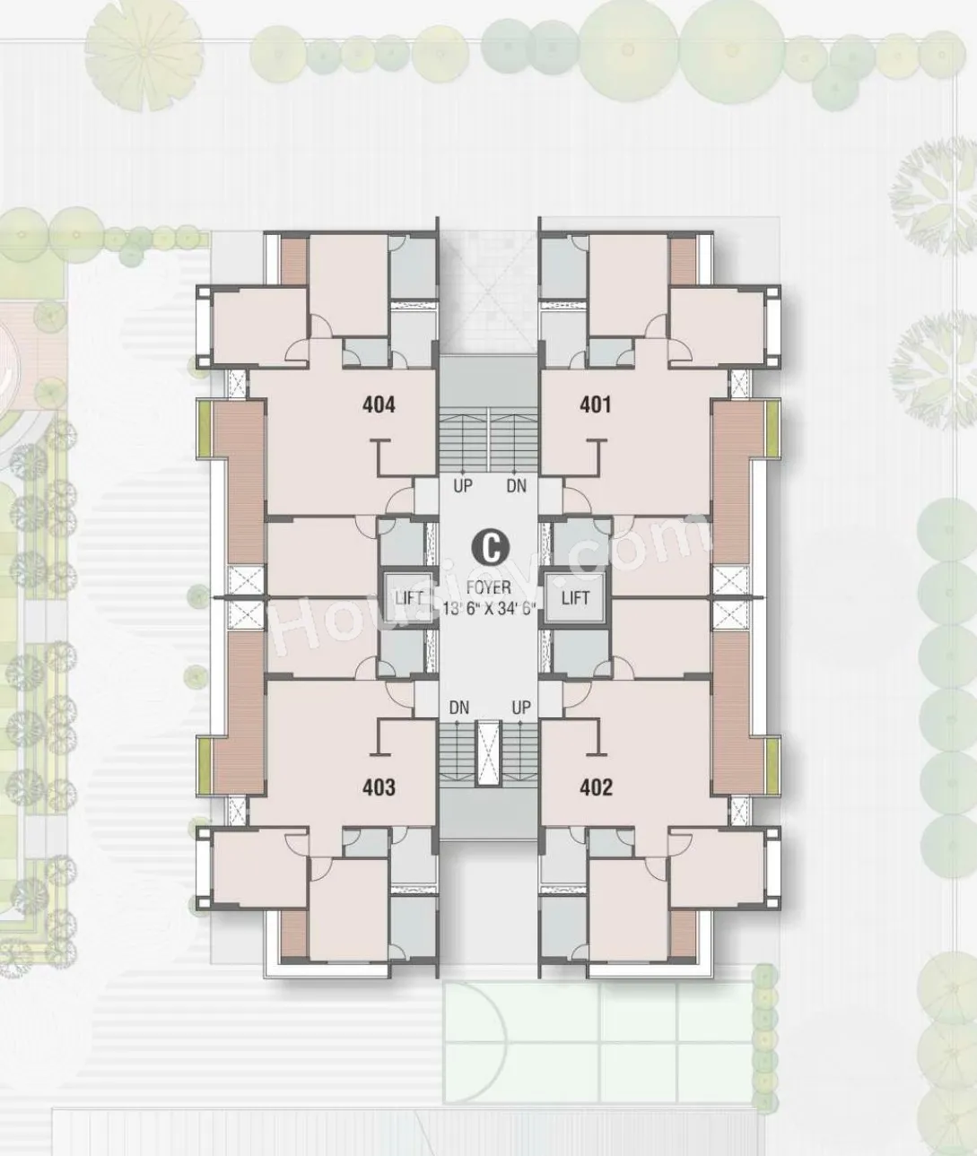 Kaavyaratna The Balcony Floor plan 1