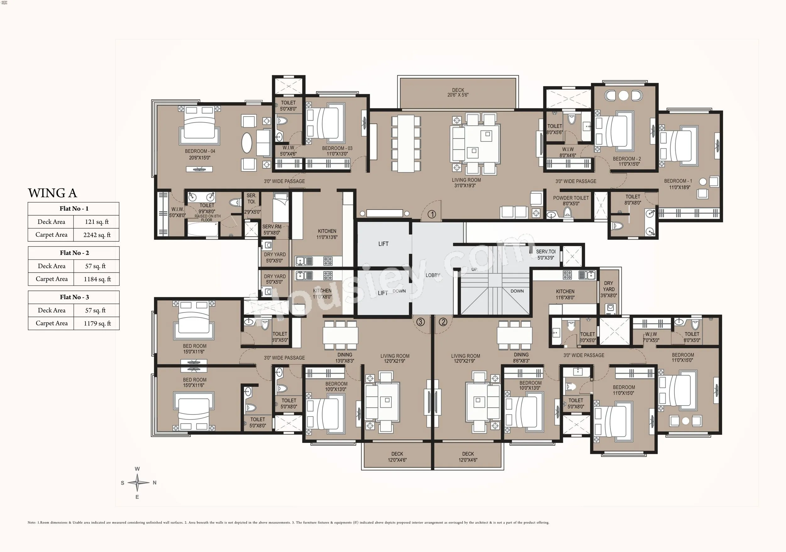 Kabra Primera Floor plan 1