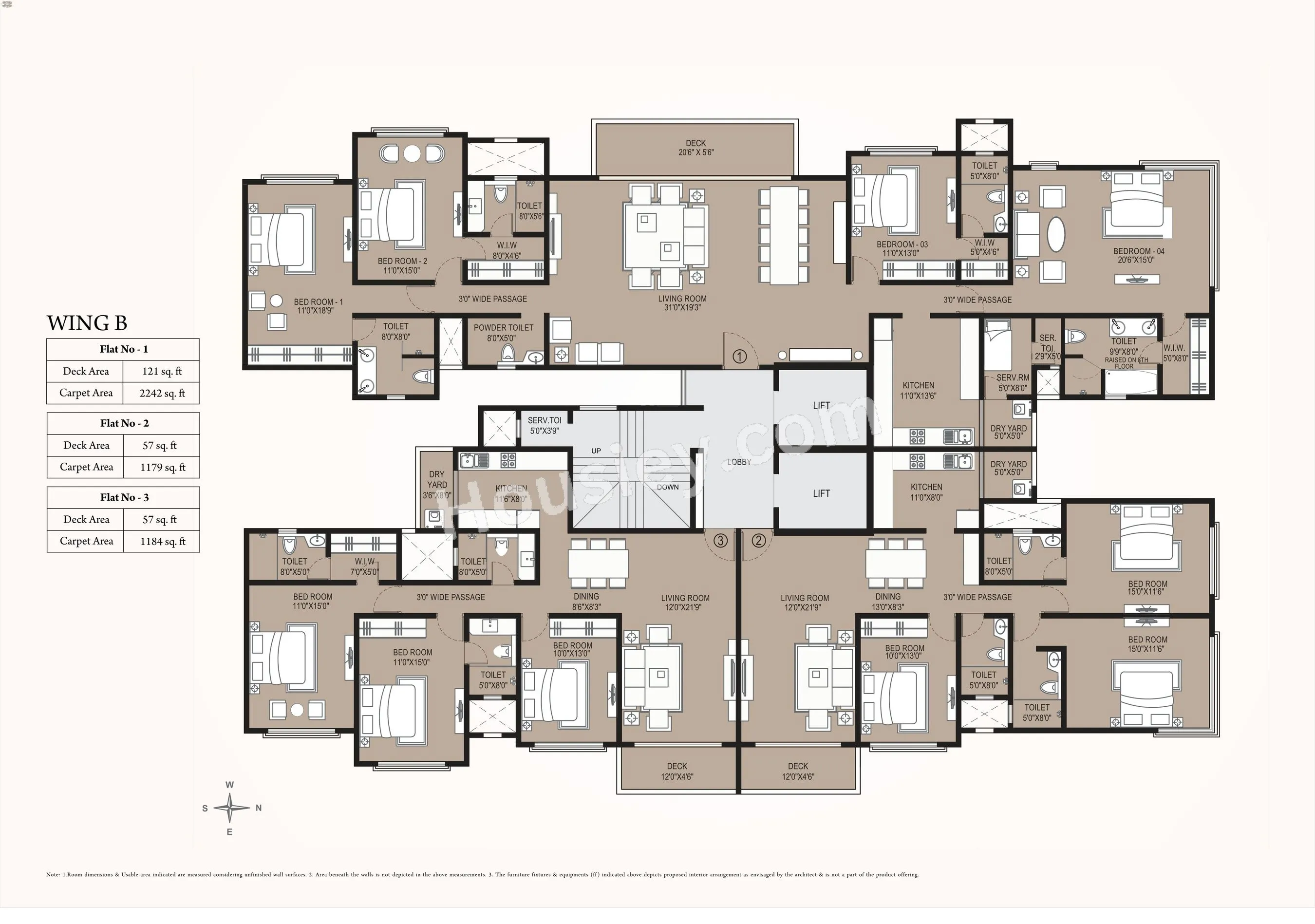Kabra Primera Floor plan 2