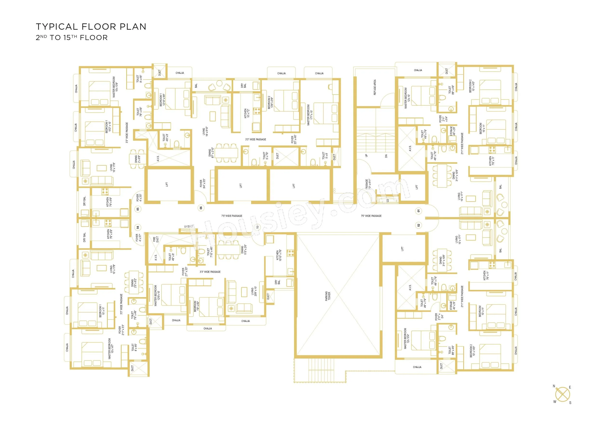 Kabra Tiara Master Plan
