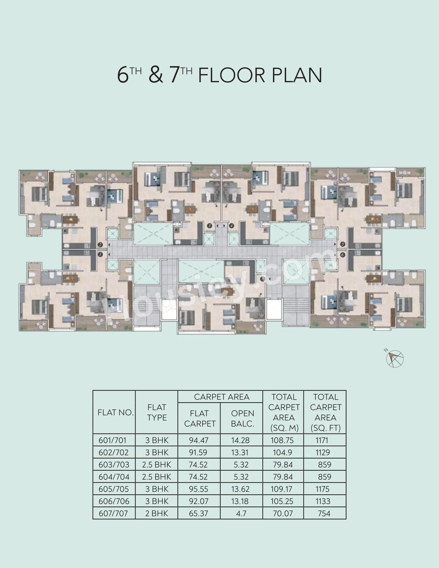 Kakade Paradise Floor plan 1