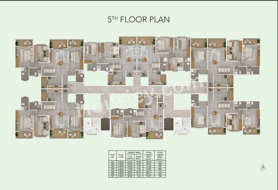 Kakade Paradise Floor plan 3