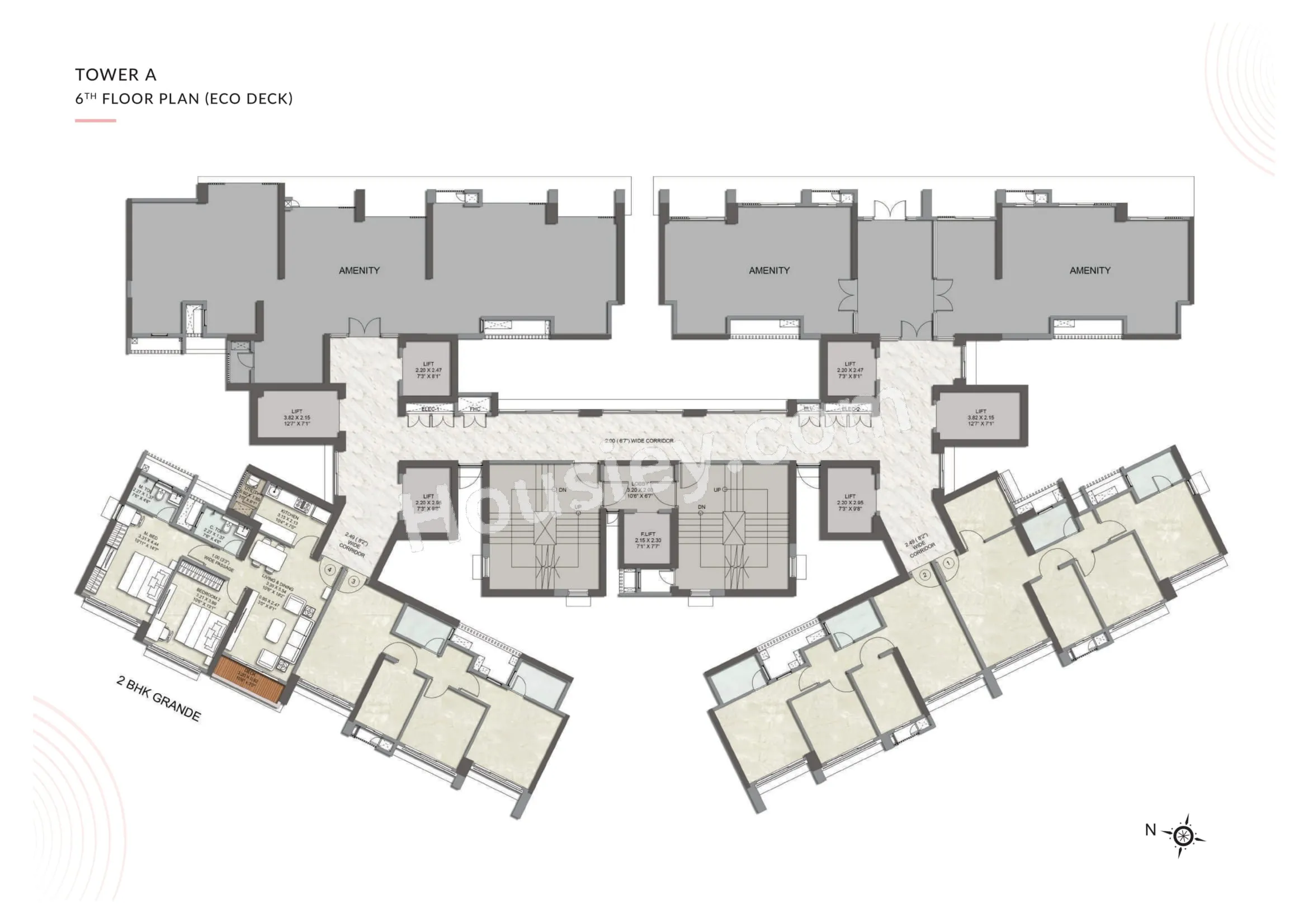 Kalpataru Advay Floor plan 1