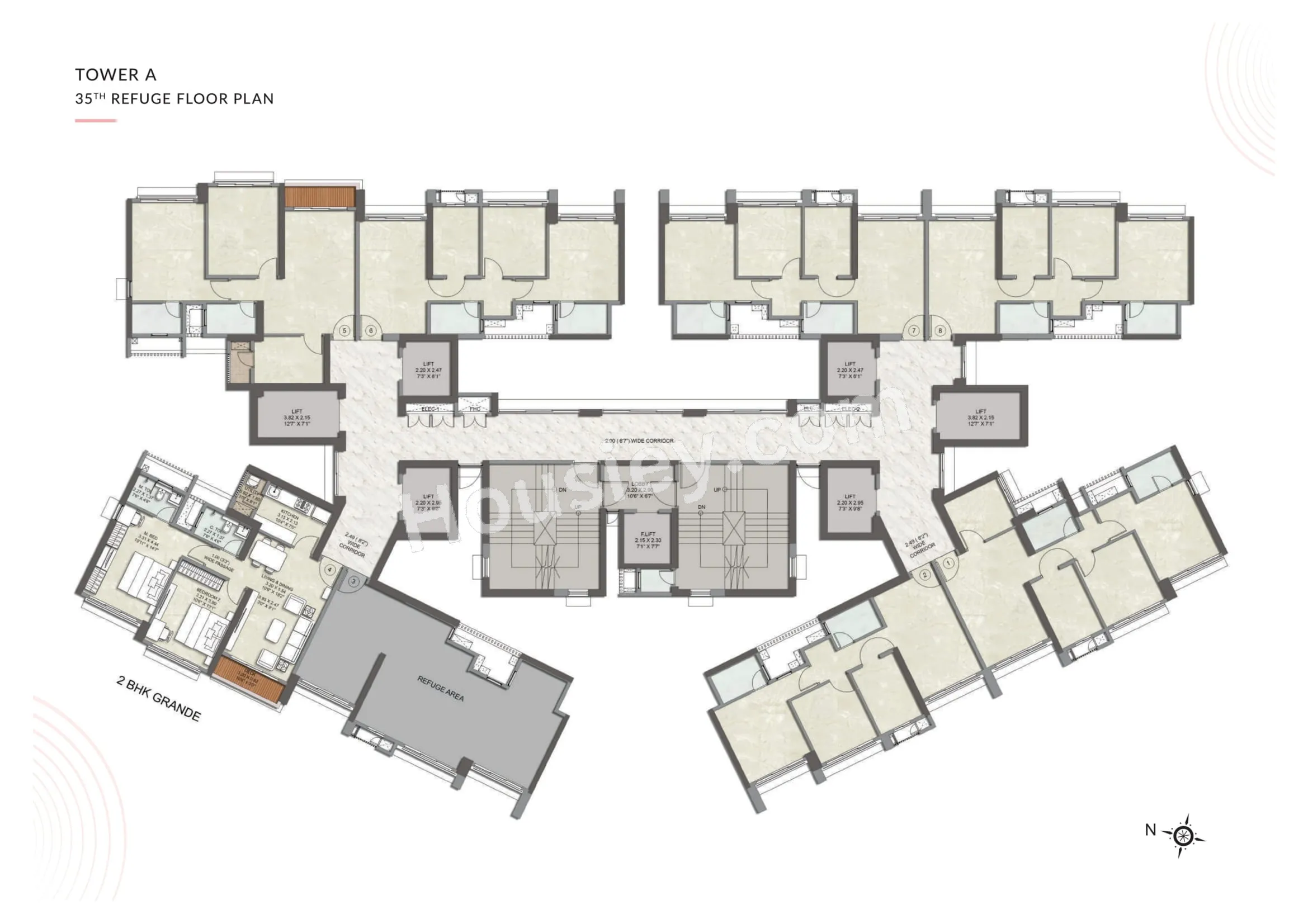 Kalpataru Advay Floor plan 3