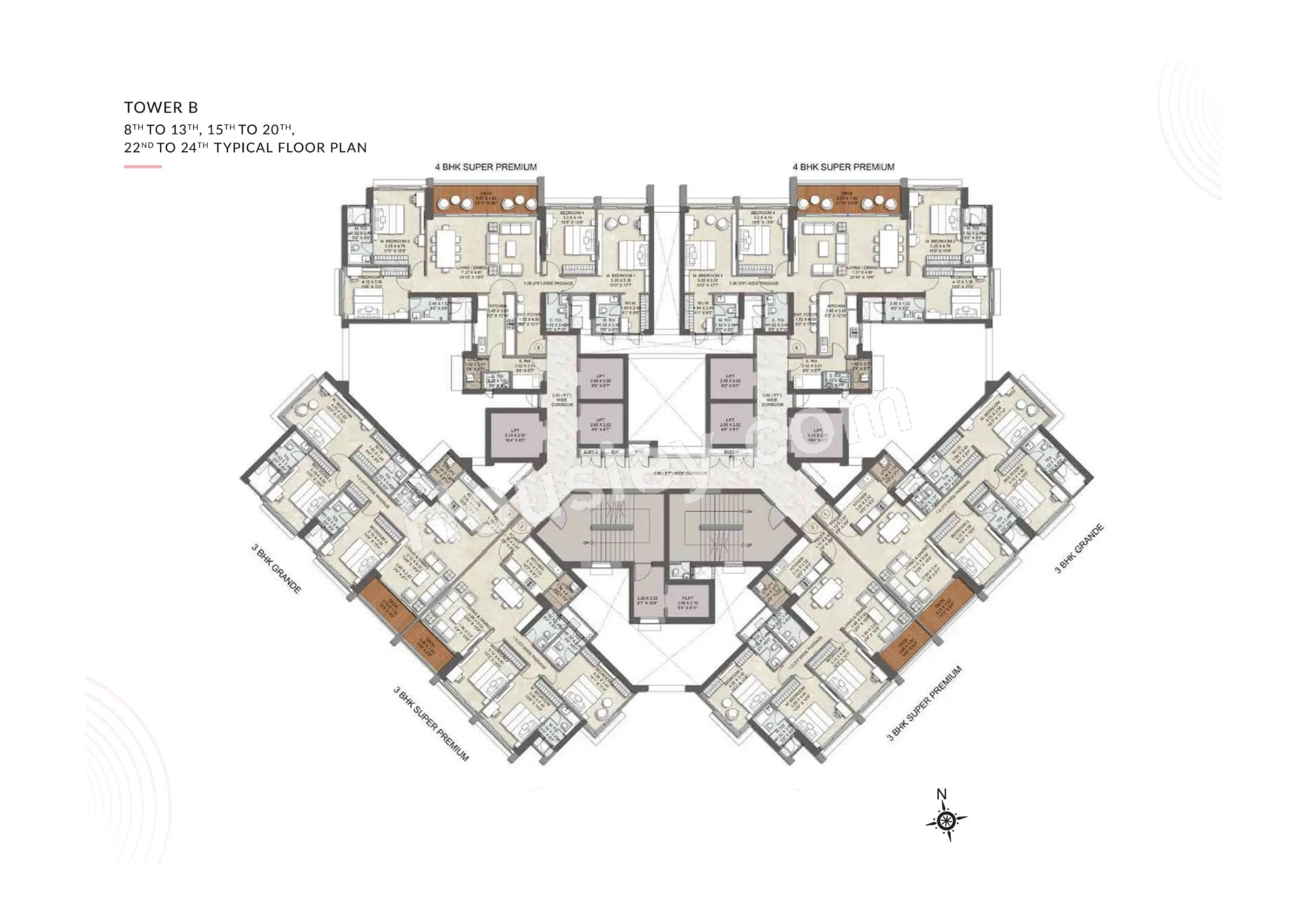 Kalpataru Advay Floor plan 4
