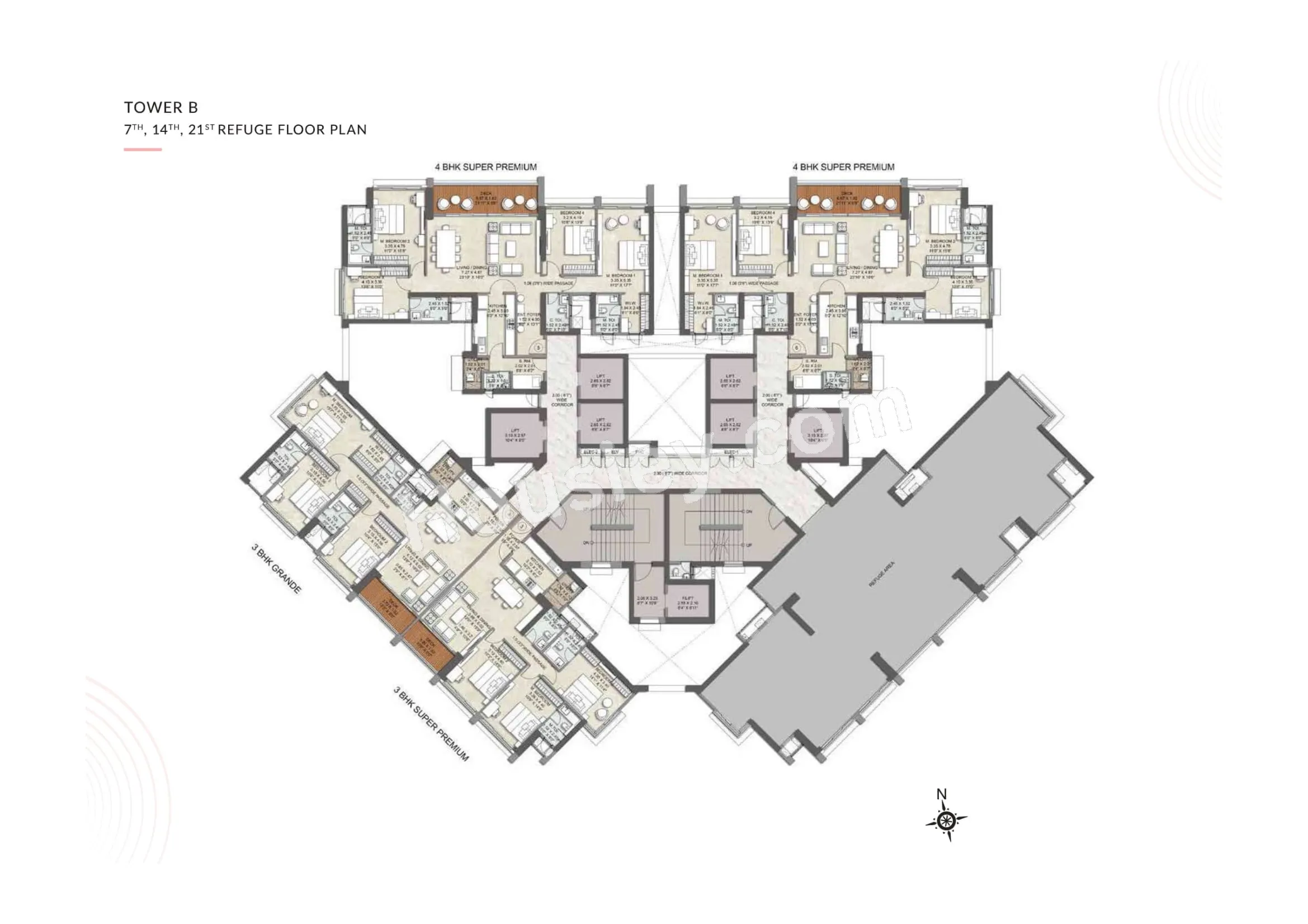 Kalpataru Advay Floor plan 7