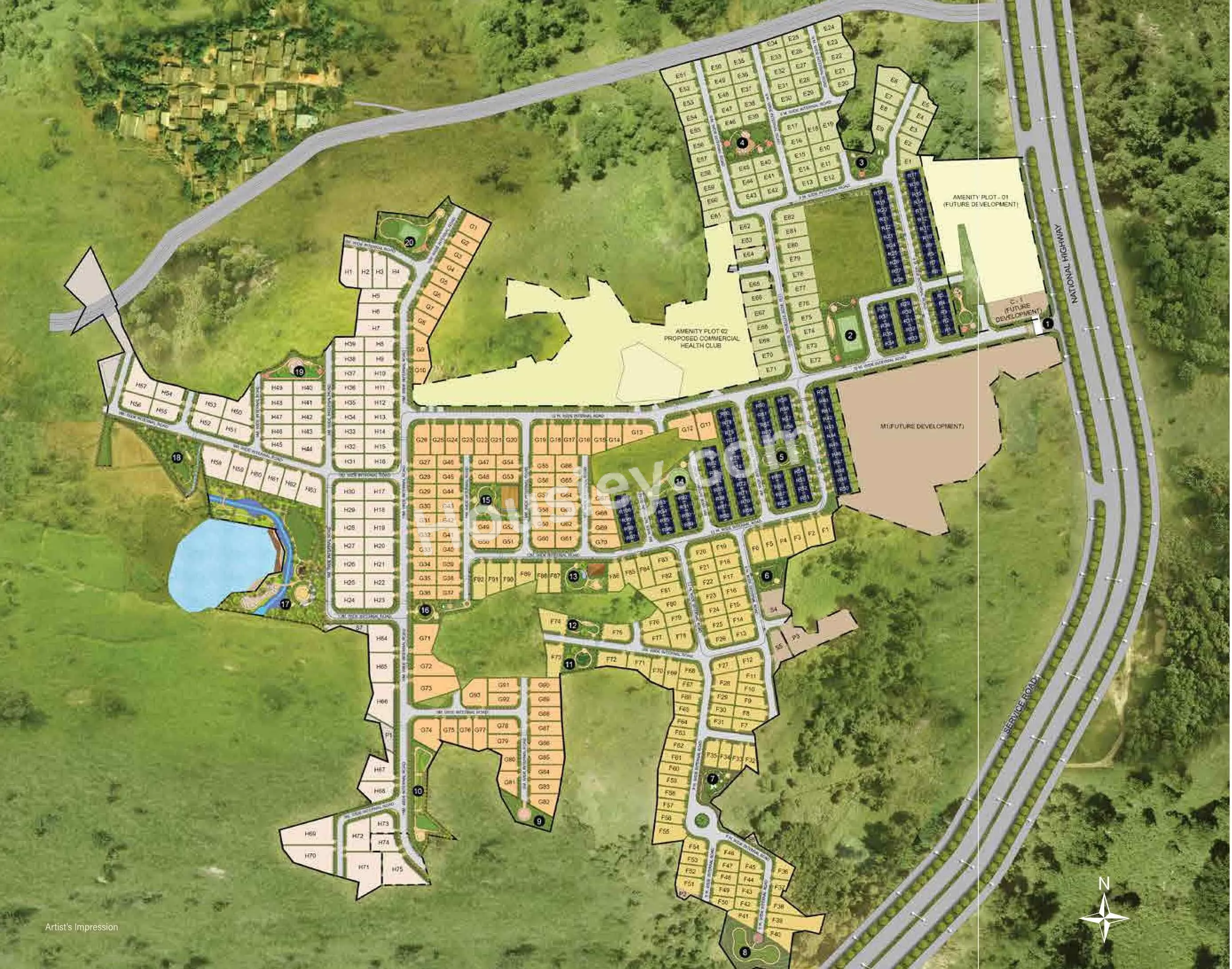 Kalpataru Aria Floor plan 2