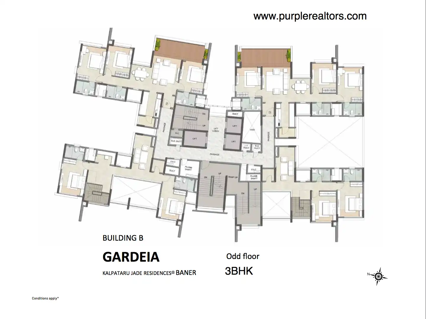 Kalpataru Jade Floor plan 4