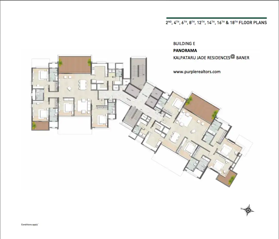 Kalpataru Jade Floor plan 7