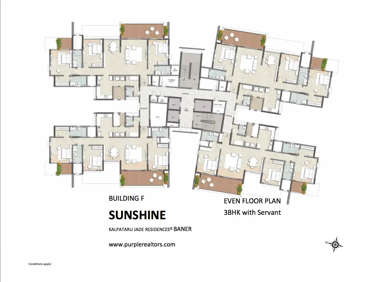 Kalpataru Jade Floor plan 10