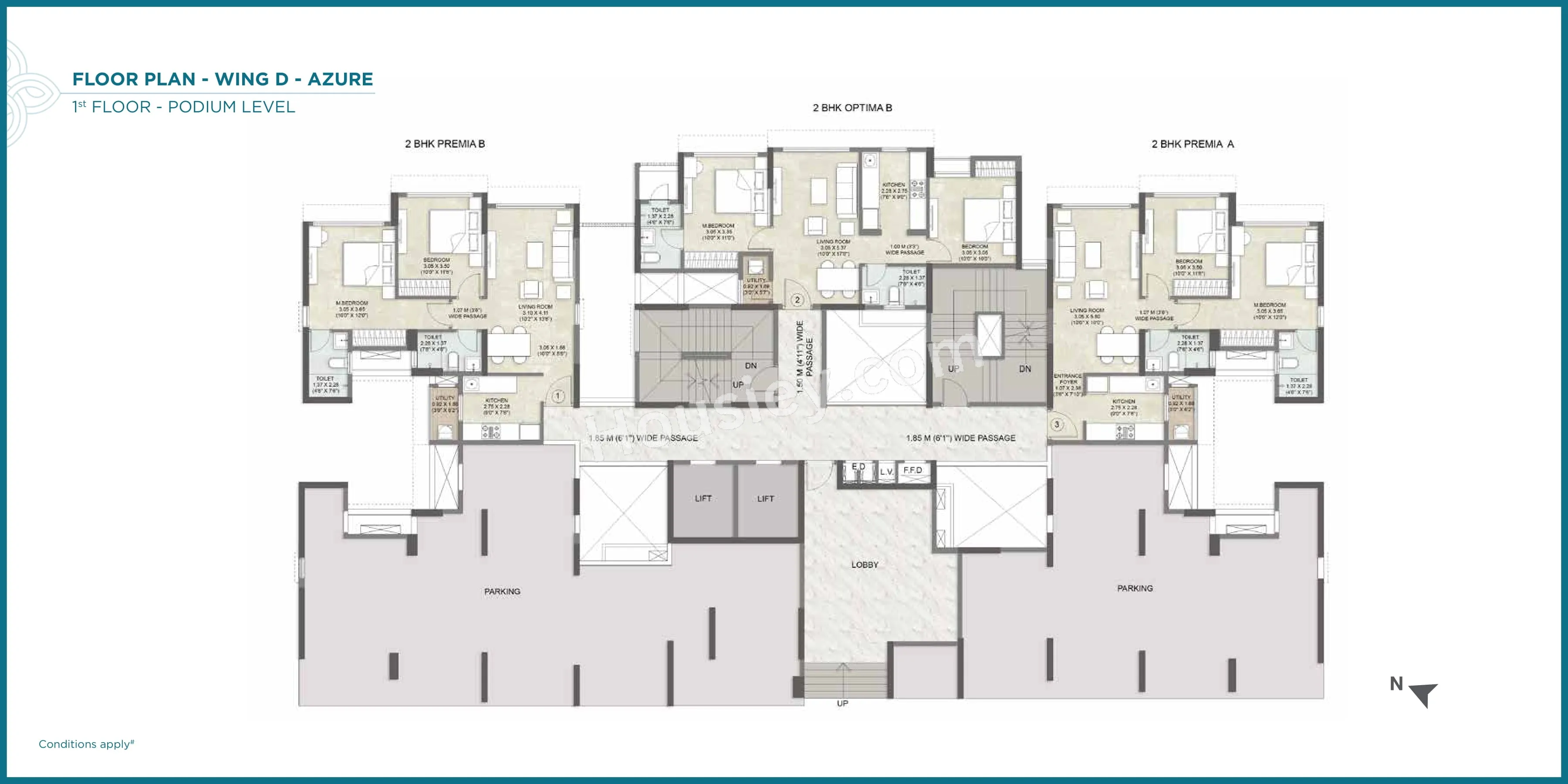 Kalpataru Park Riviera Floor plan 6