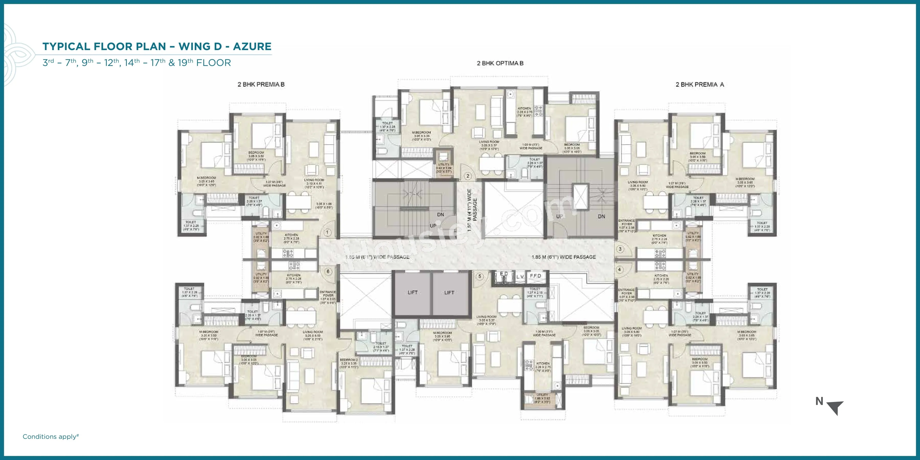 Kalpataru Park Riviera Floor plan 8