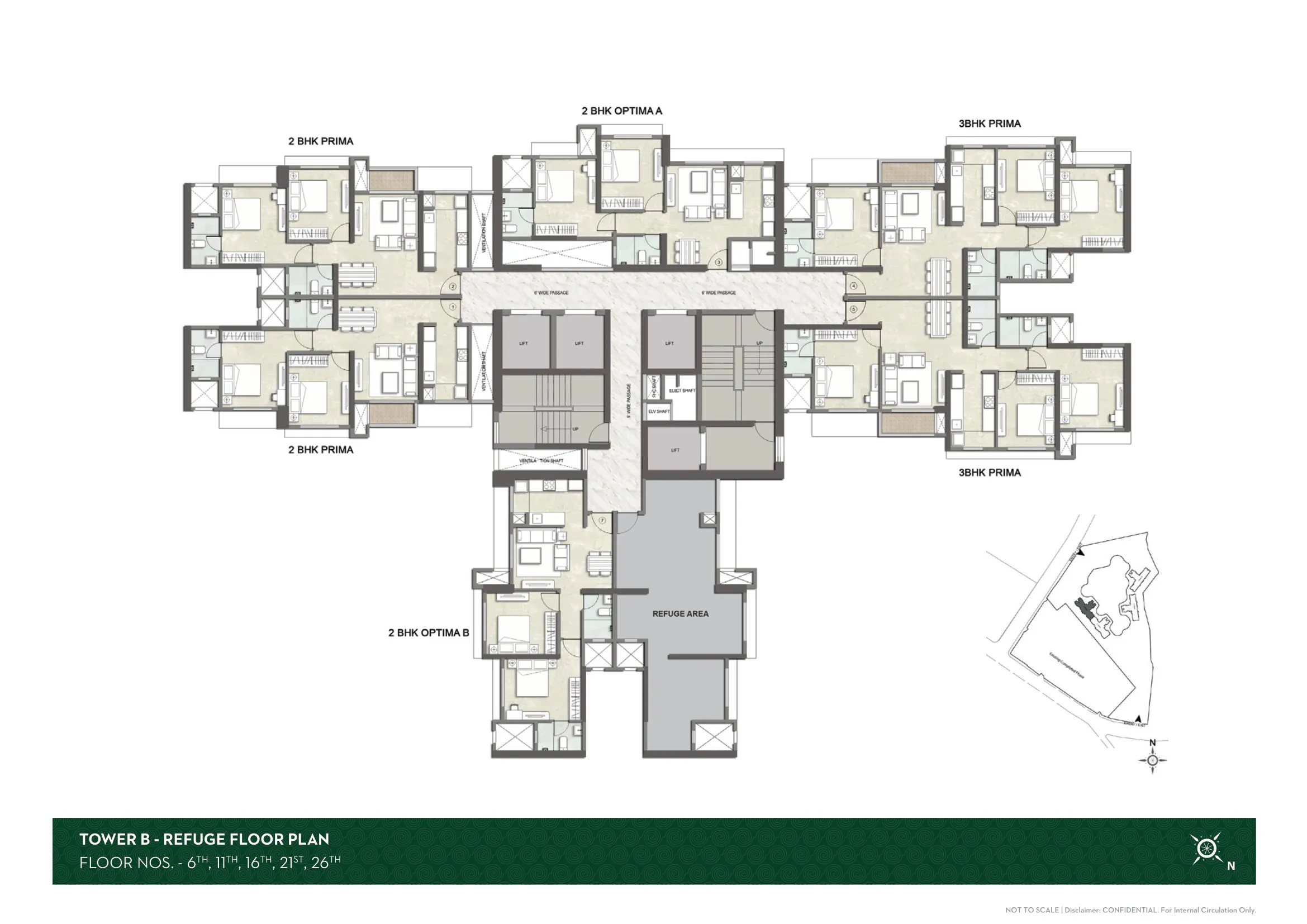 Kalpataru Srishti Namaah Floor plan 6
