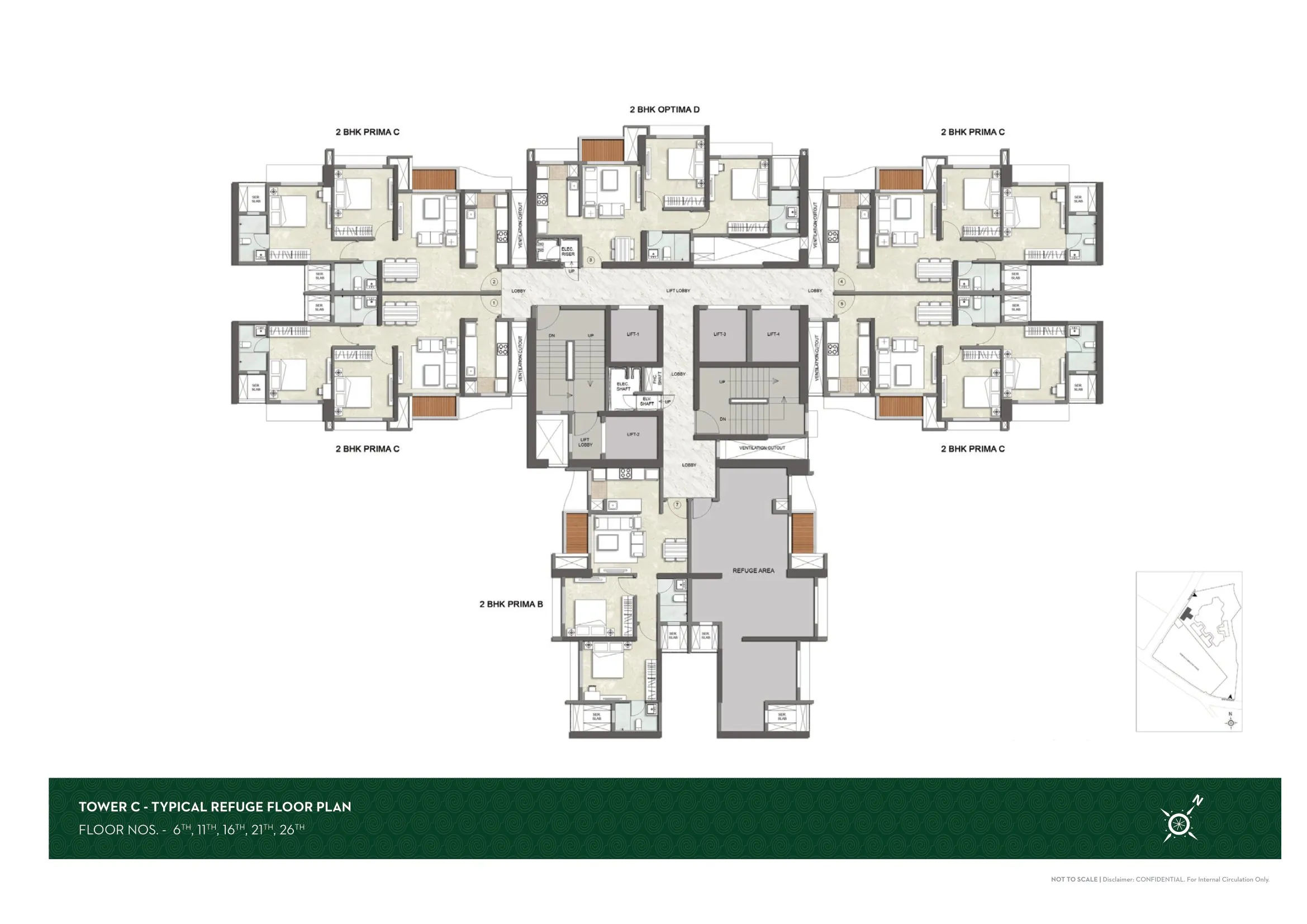Kalpataru Srishti Namaah Floor plan 10
