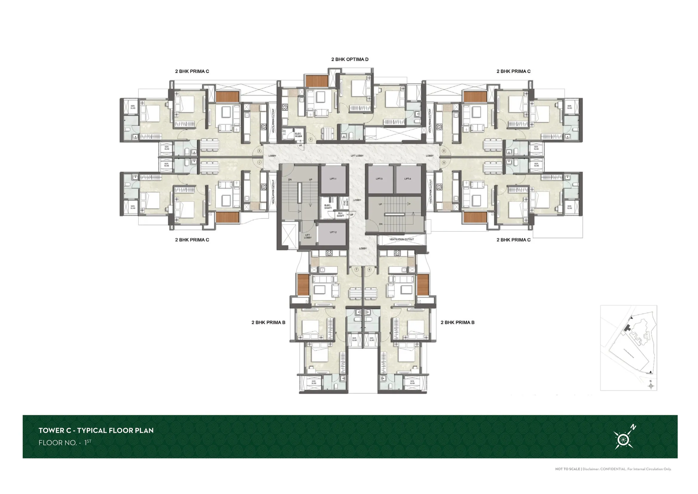 Kalpataru Srishti Namaah Floor plan 11