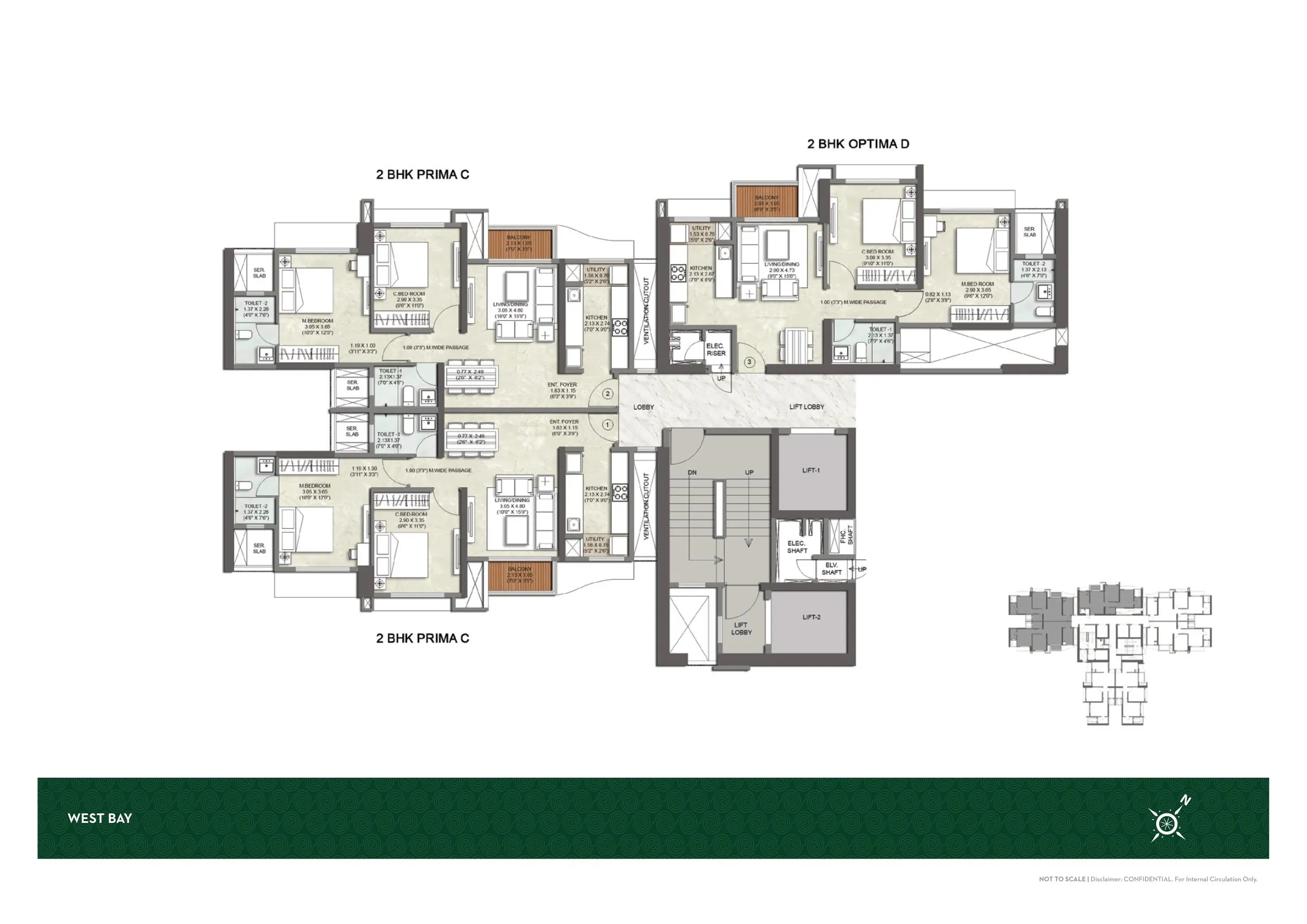 Kalpataru Srishti Namaah Floor plan 12