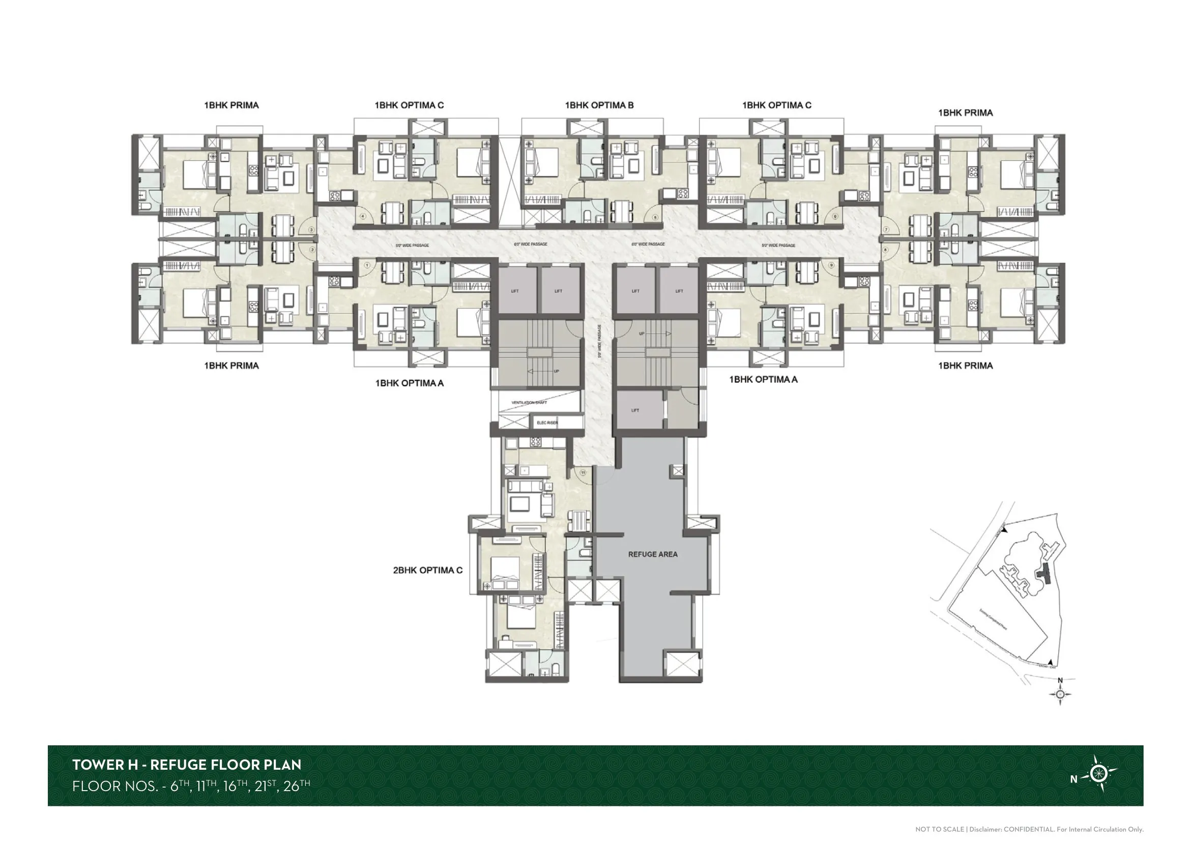 Kalpataru Srishti Namaah Floor plan 16