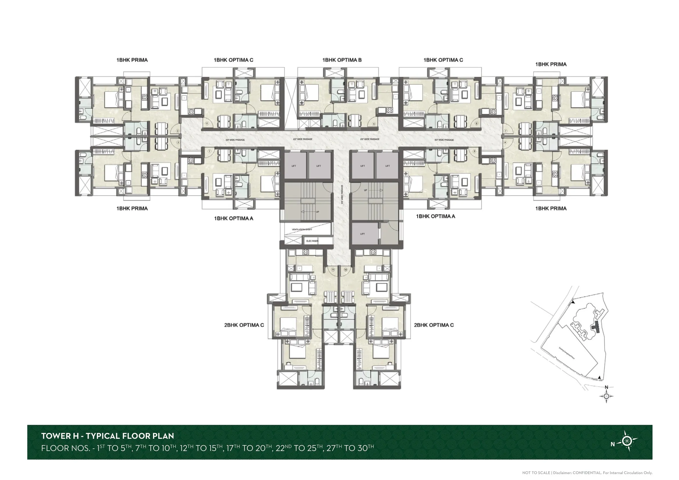 Kalpataru Srishti Namaah Floor plan 18