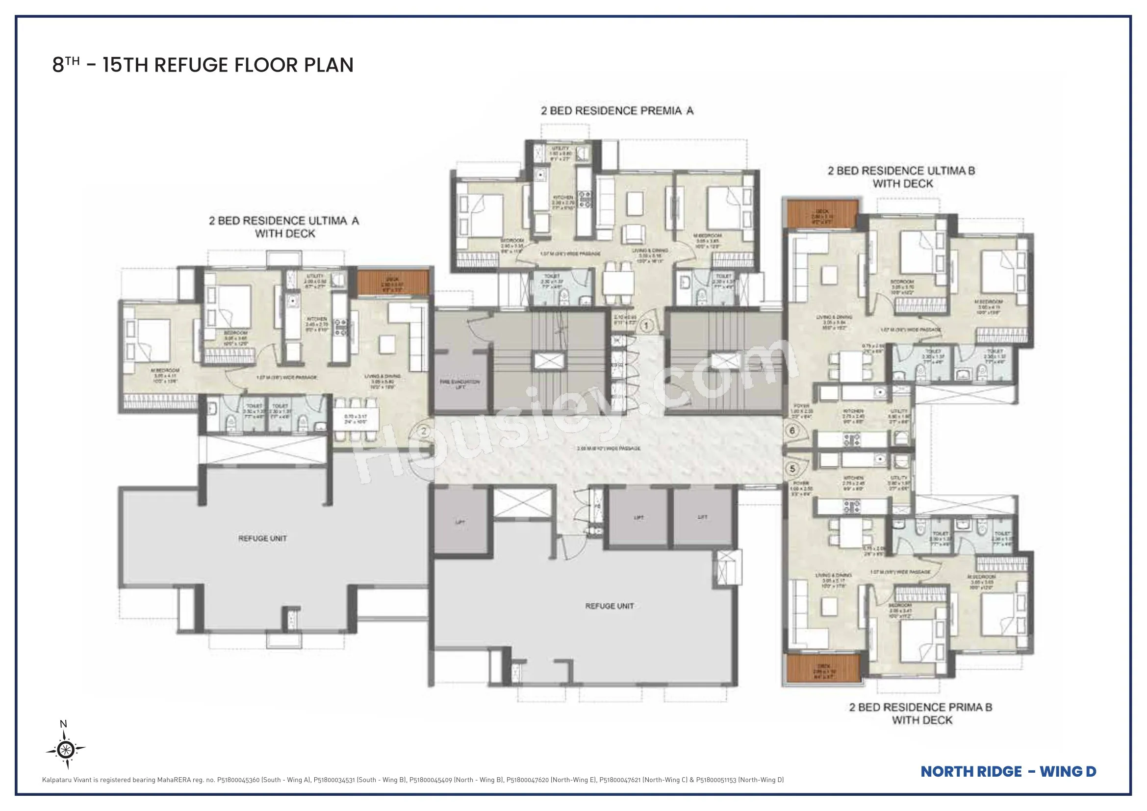 Kalpataru Vivant Floor plan 12