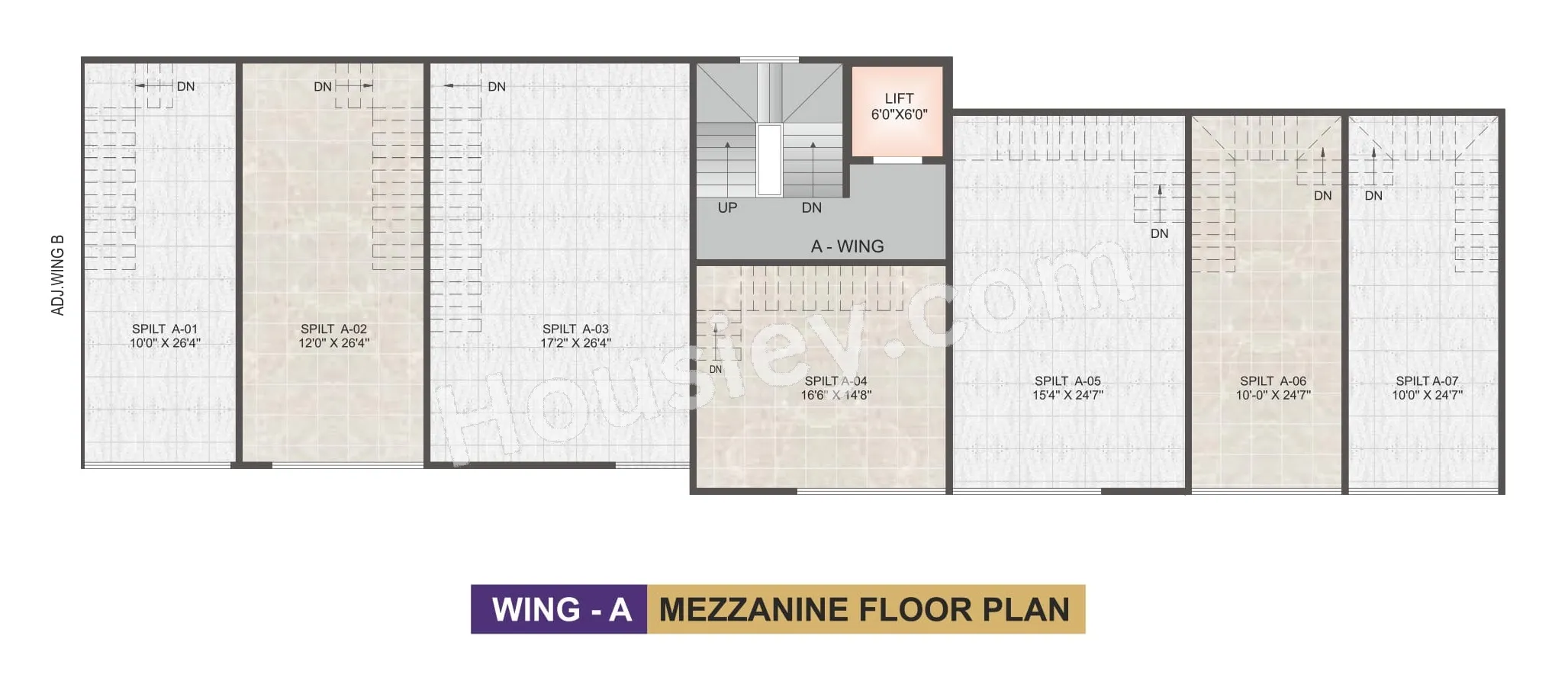 Kalpdeep Austin Tower Floor plan 1