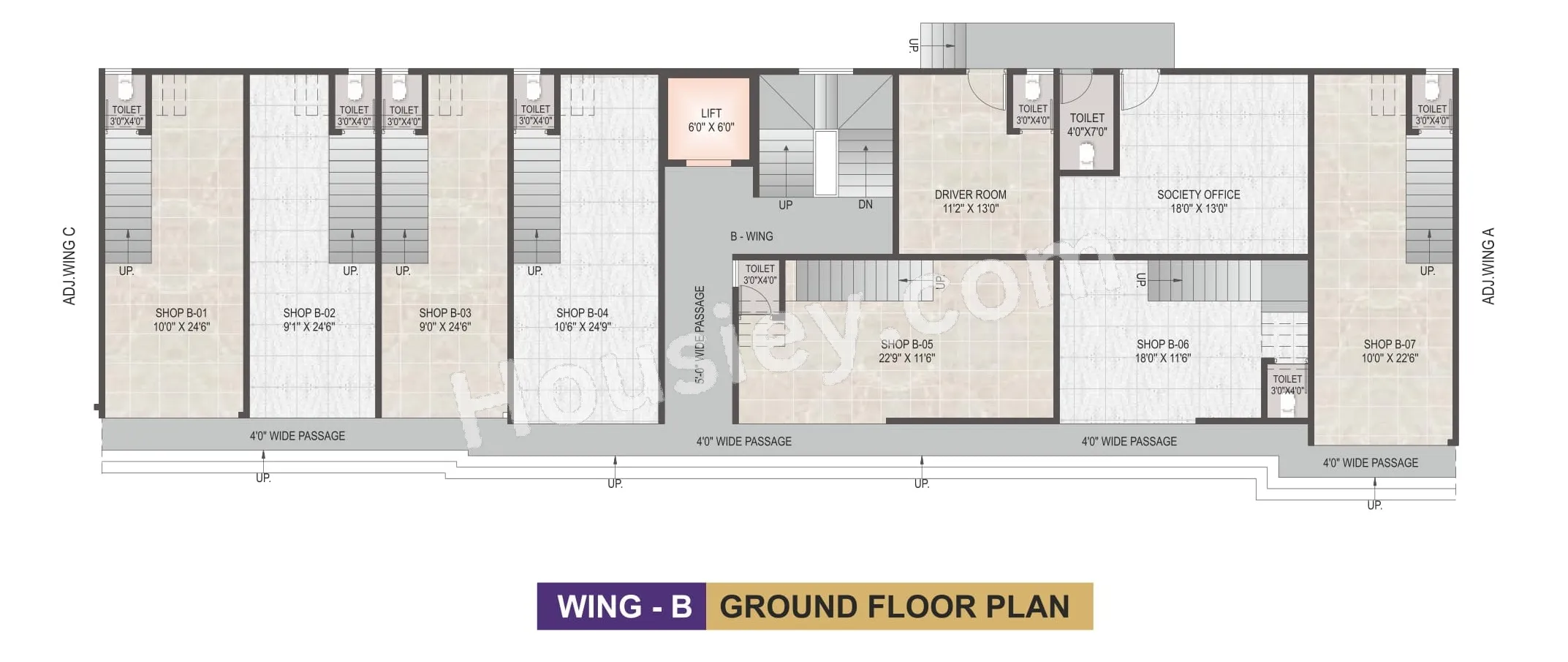 Kalpdeep Austin Tower Floor plan 4