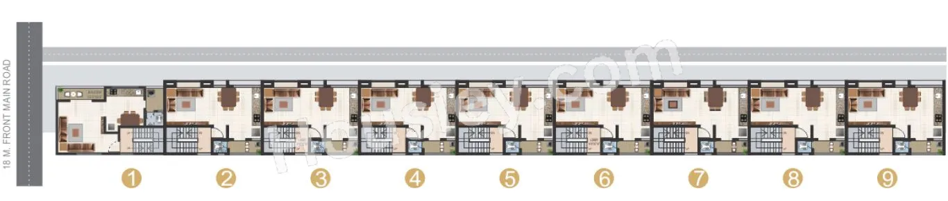 Kalpdeep Sky Villas Master Plan