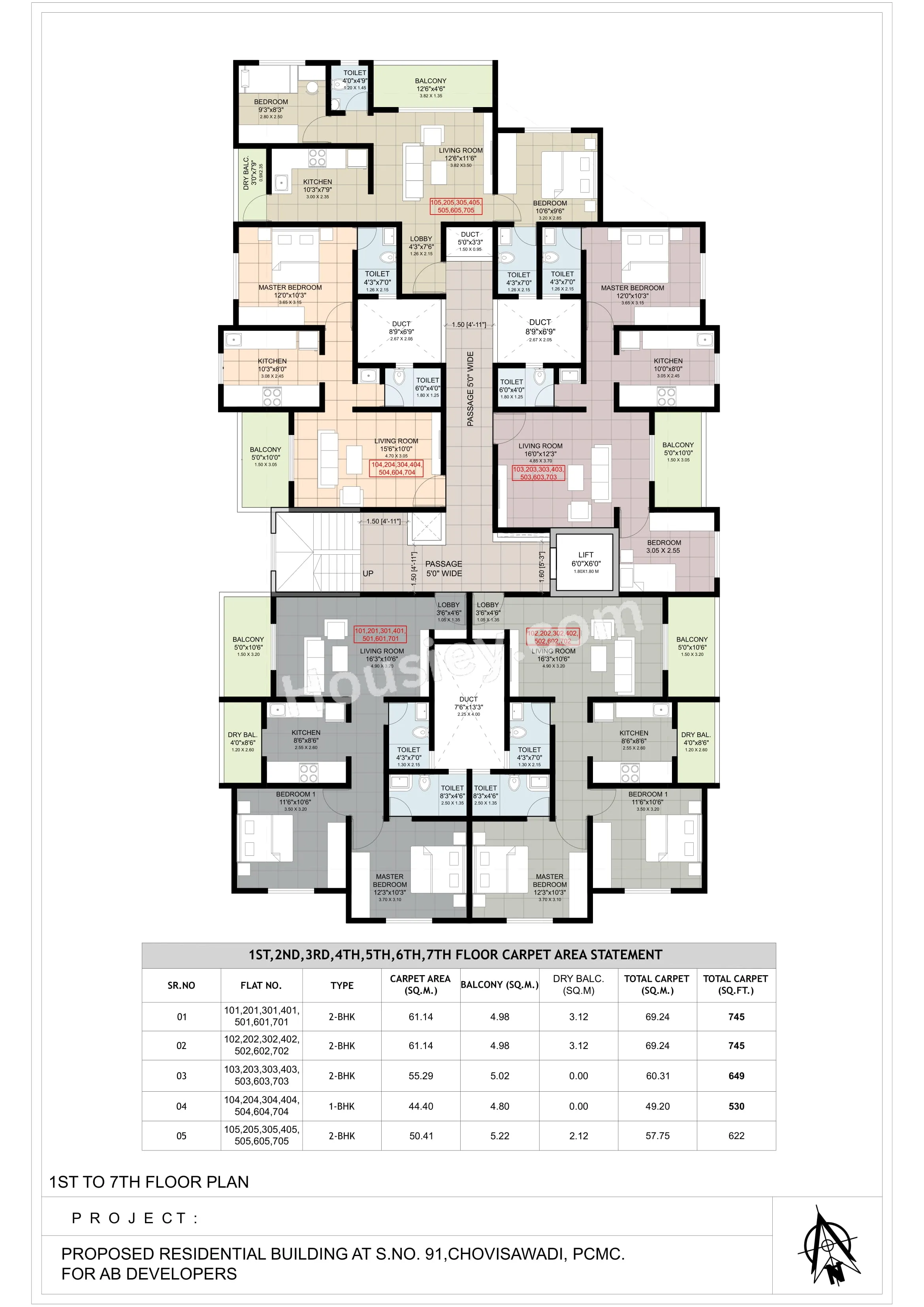 Kalpdeep Sparkline Residency Master Plan