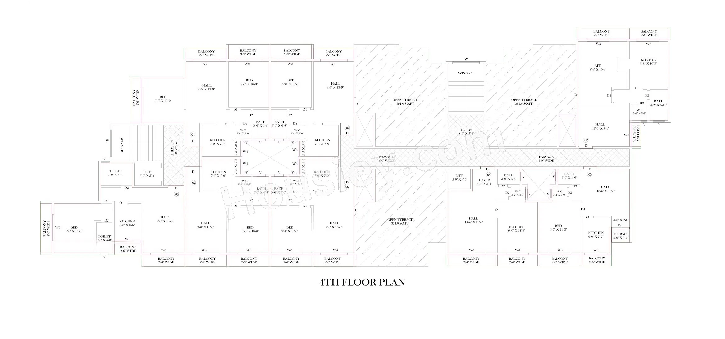 Kalyan Aashiyana Floor plan 4