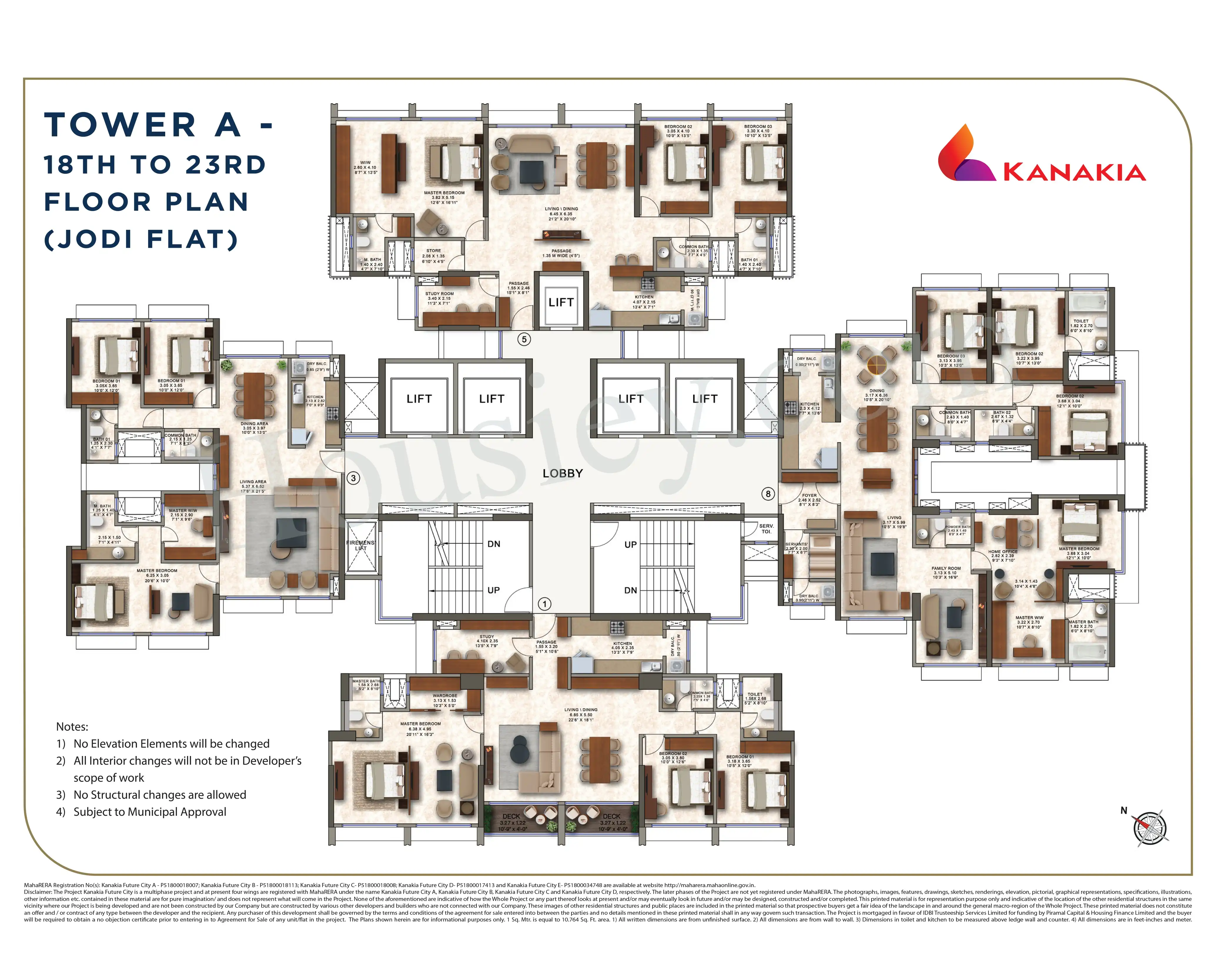 Kanakia Silicon Valley Floor plan 2