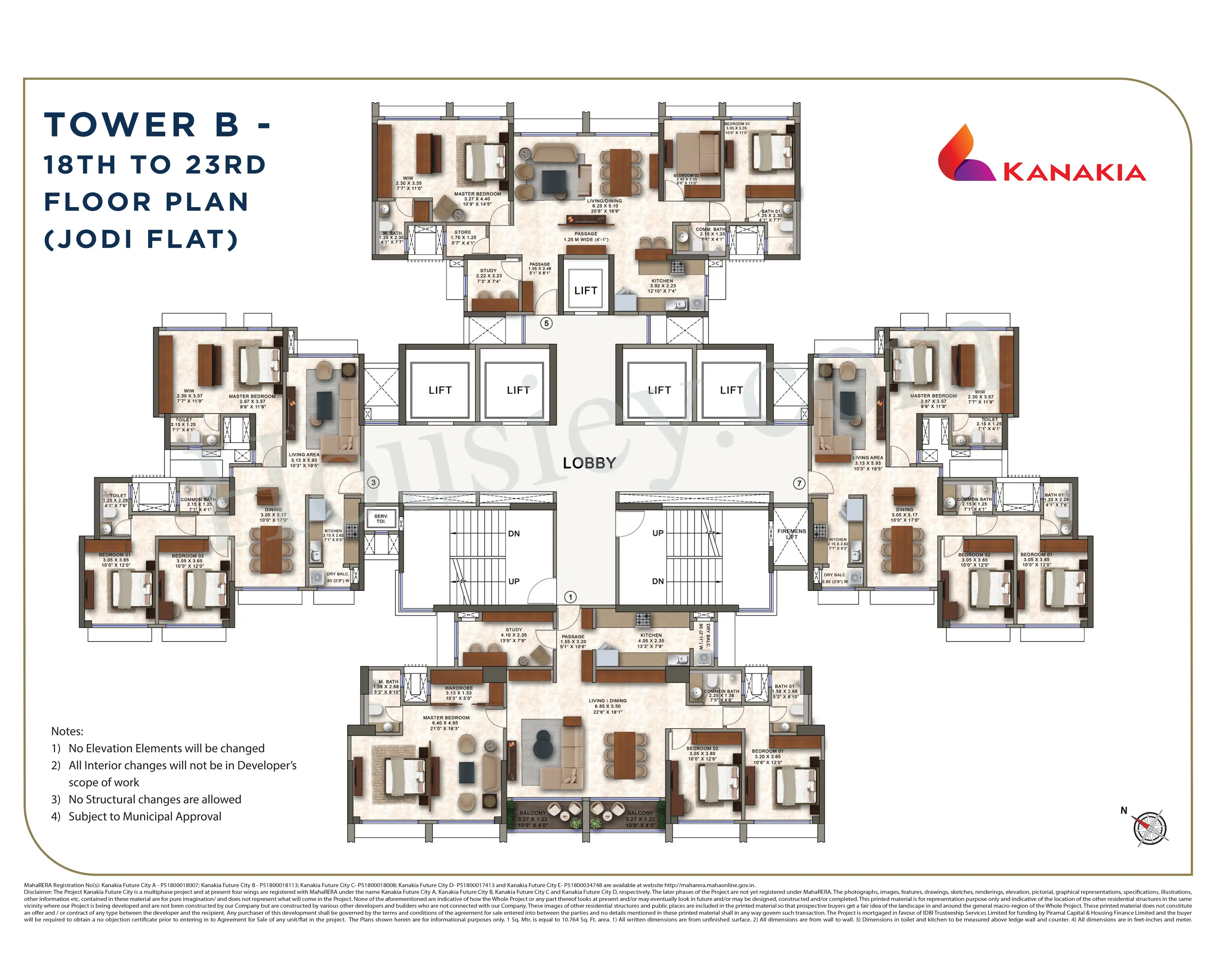 Kanakia Silicon Valley Floor plan 8