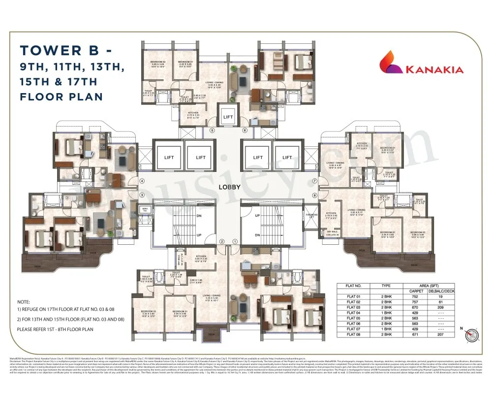 Kanakia Silicon Valley Floor plan 3