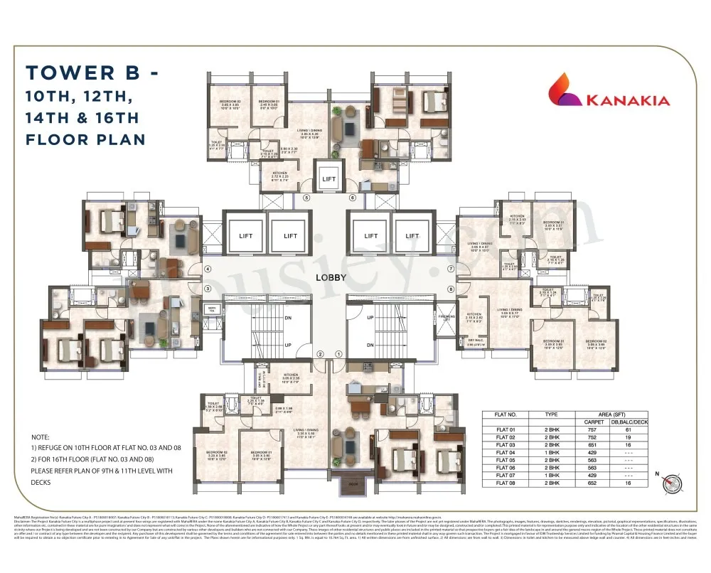 Kanakia Silicon Valley Floor plan 4