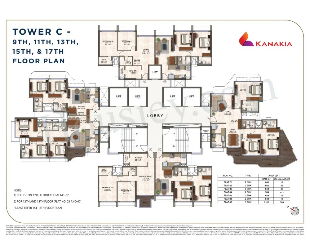 Kanakia Silicon Valley Floor plan 5