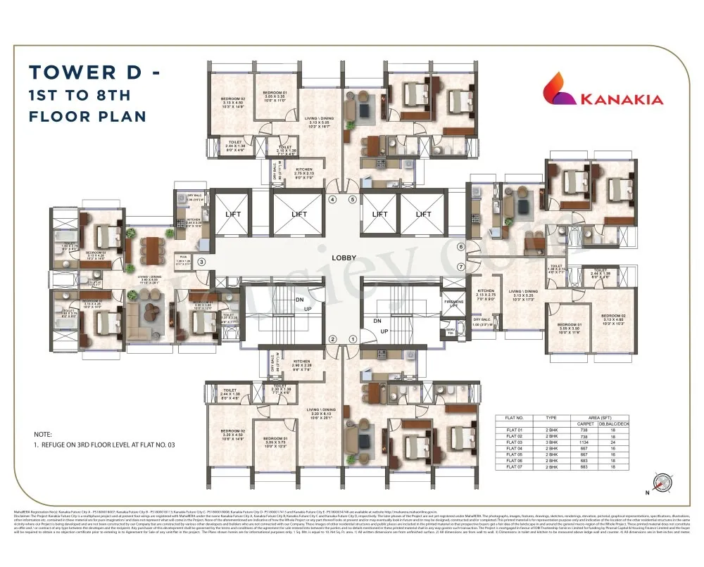 Kanakia Silicon Valley Floor plan 7