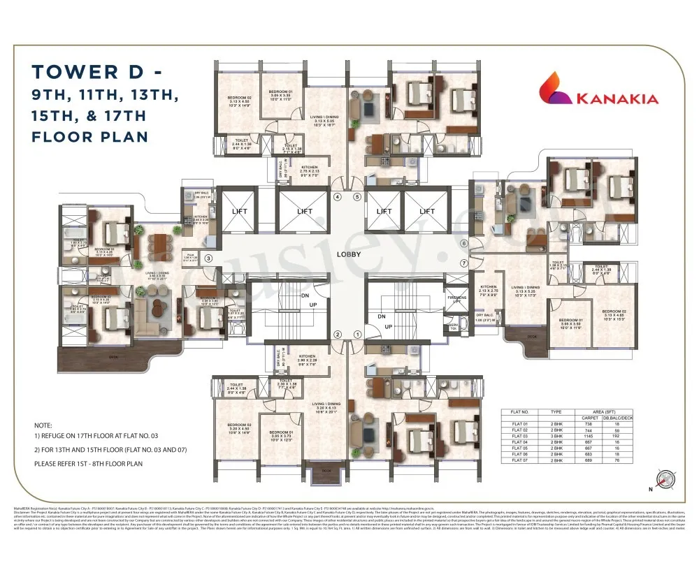 Kanakia Silicon Valley Floor plan 1
