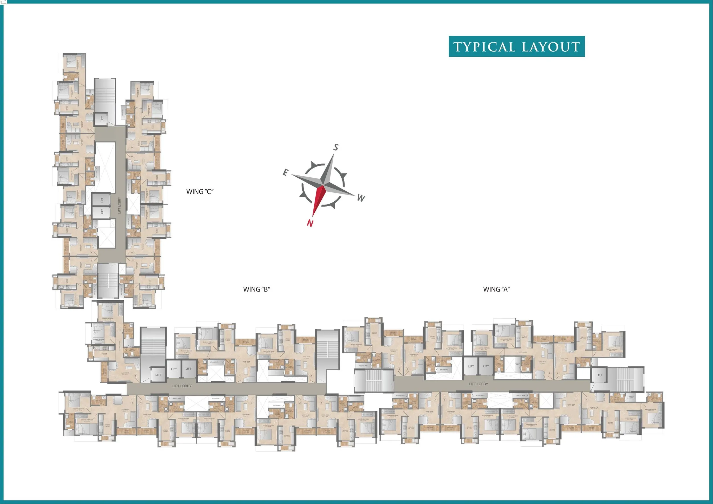 Kapleshwara Residency Floor Plan