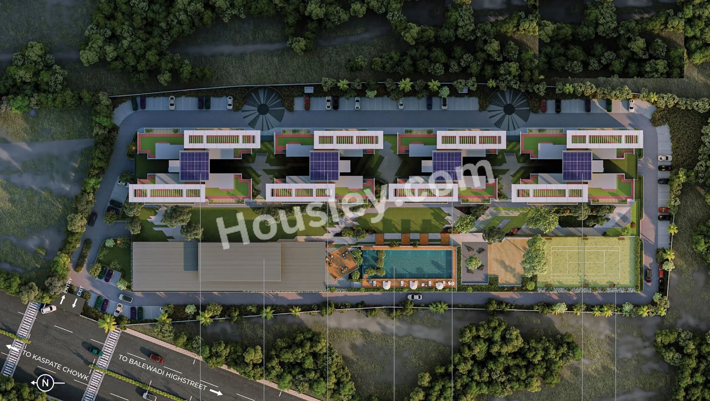 Kasturi The Balmoral Towers Master Plan
