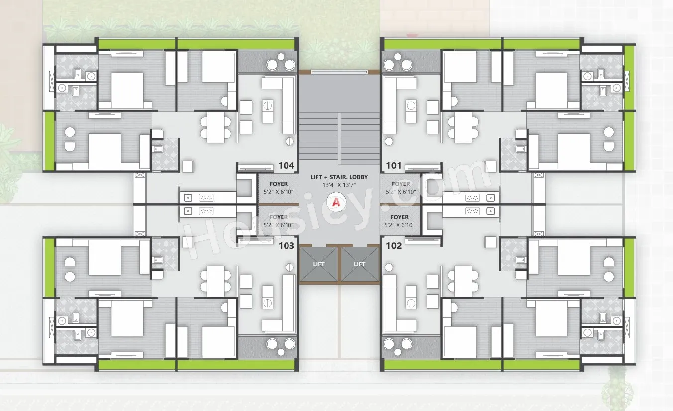 Kautilya One 54 Floor plan 1