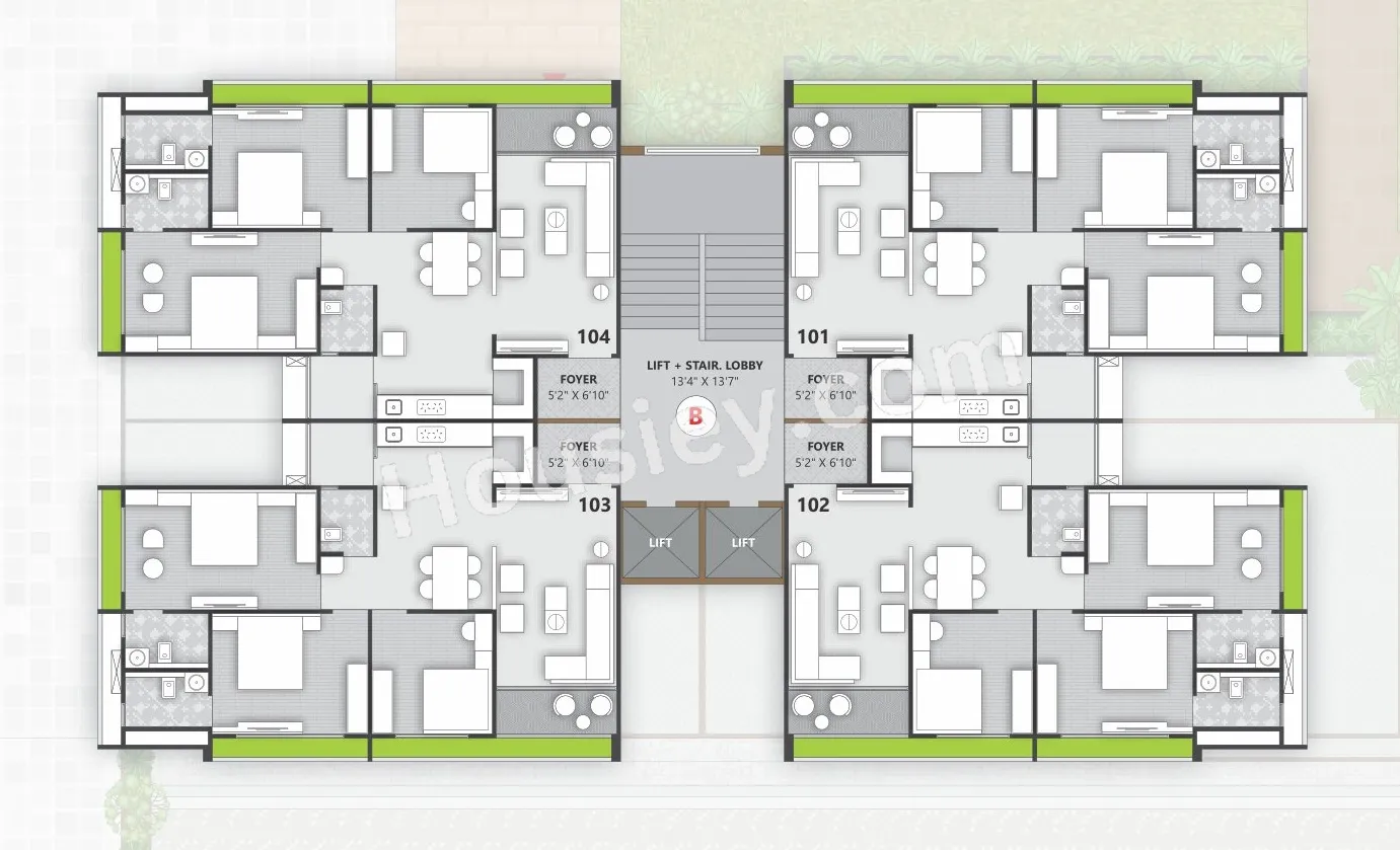 Kautilya One 54 Floor plan 2