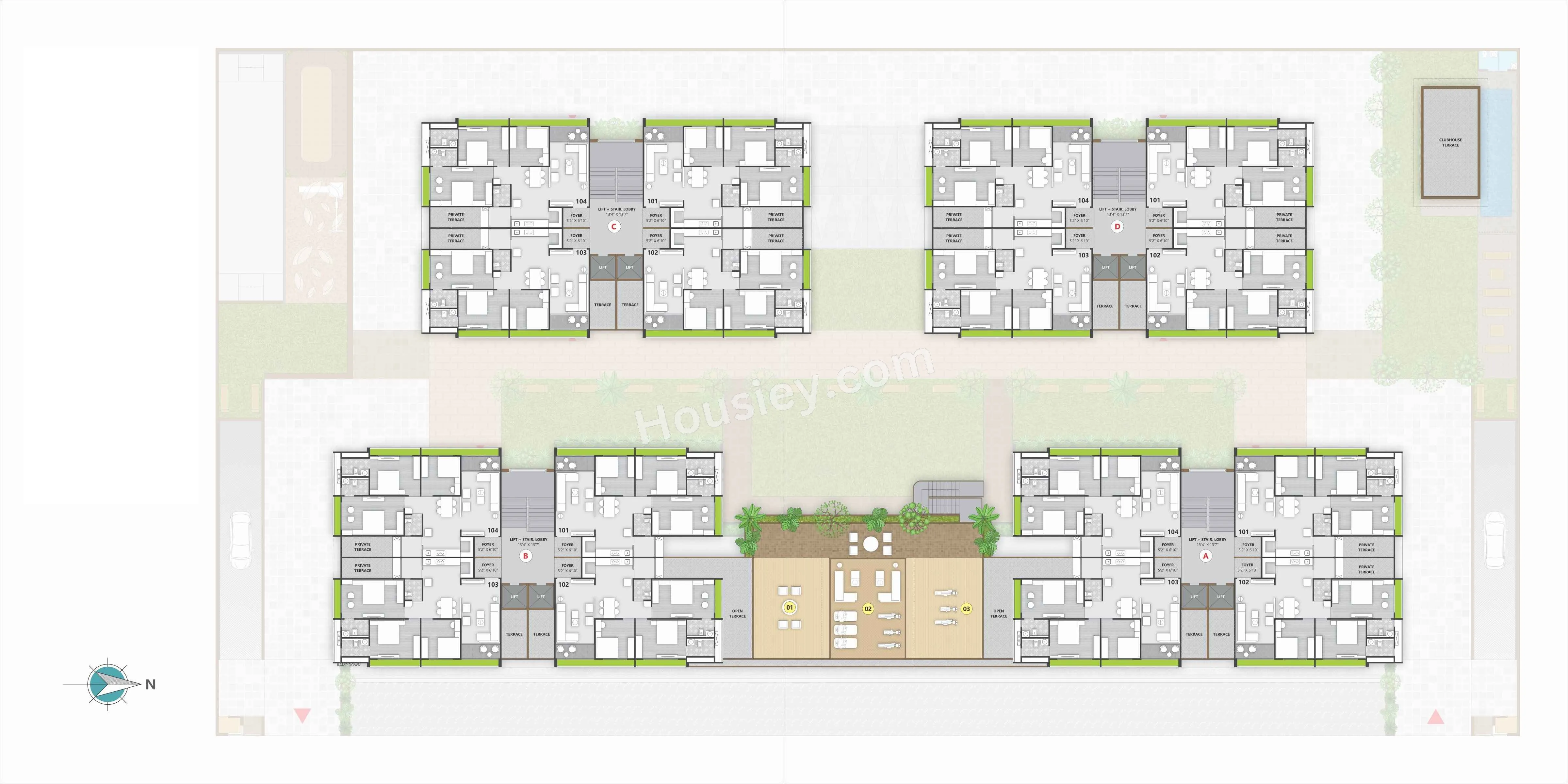 Kautilya One 54 Floor plan 6
