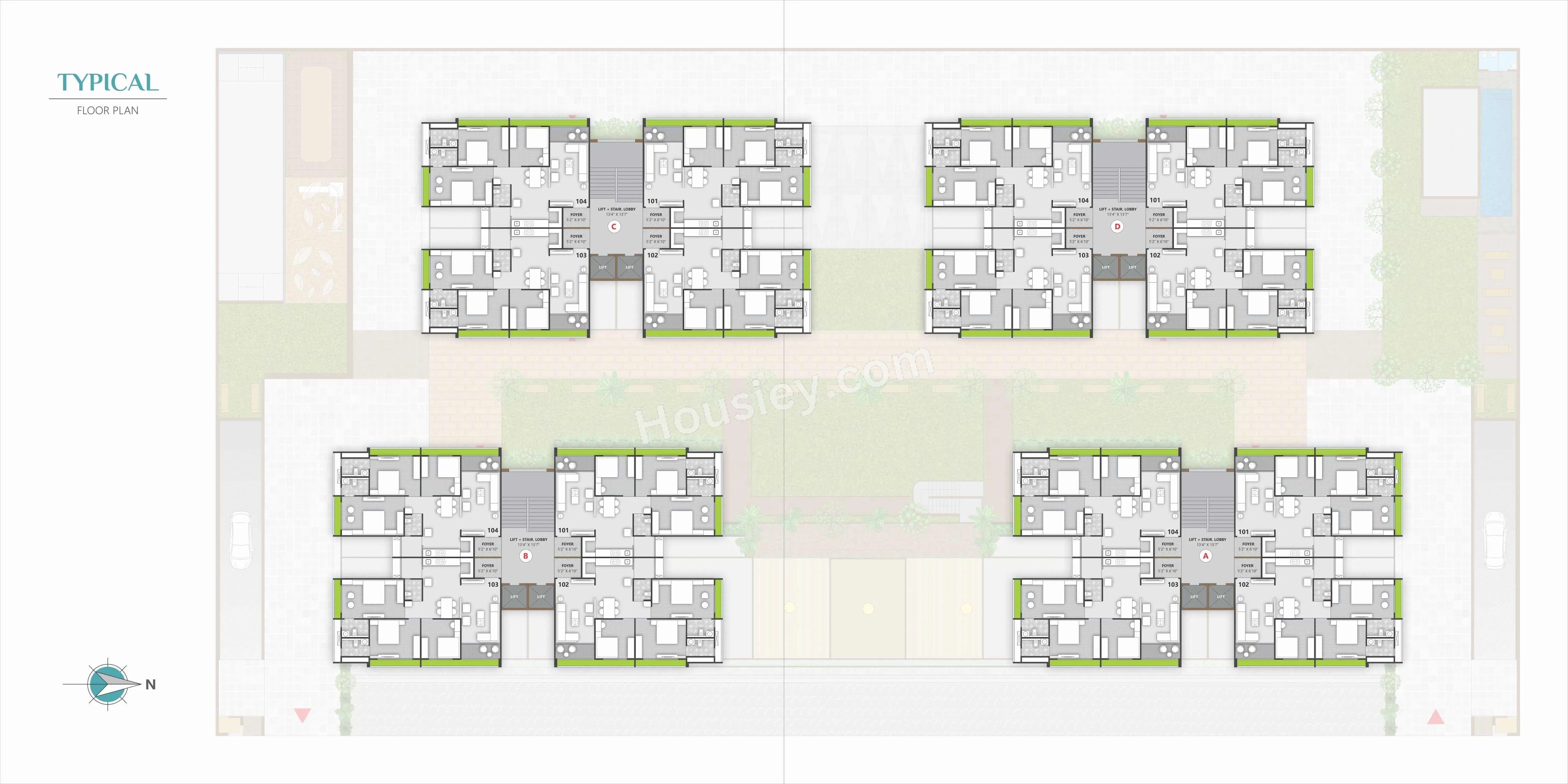 Kautilya One 54 Floor plan 5