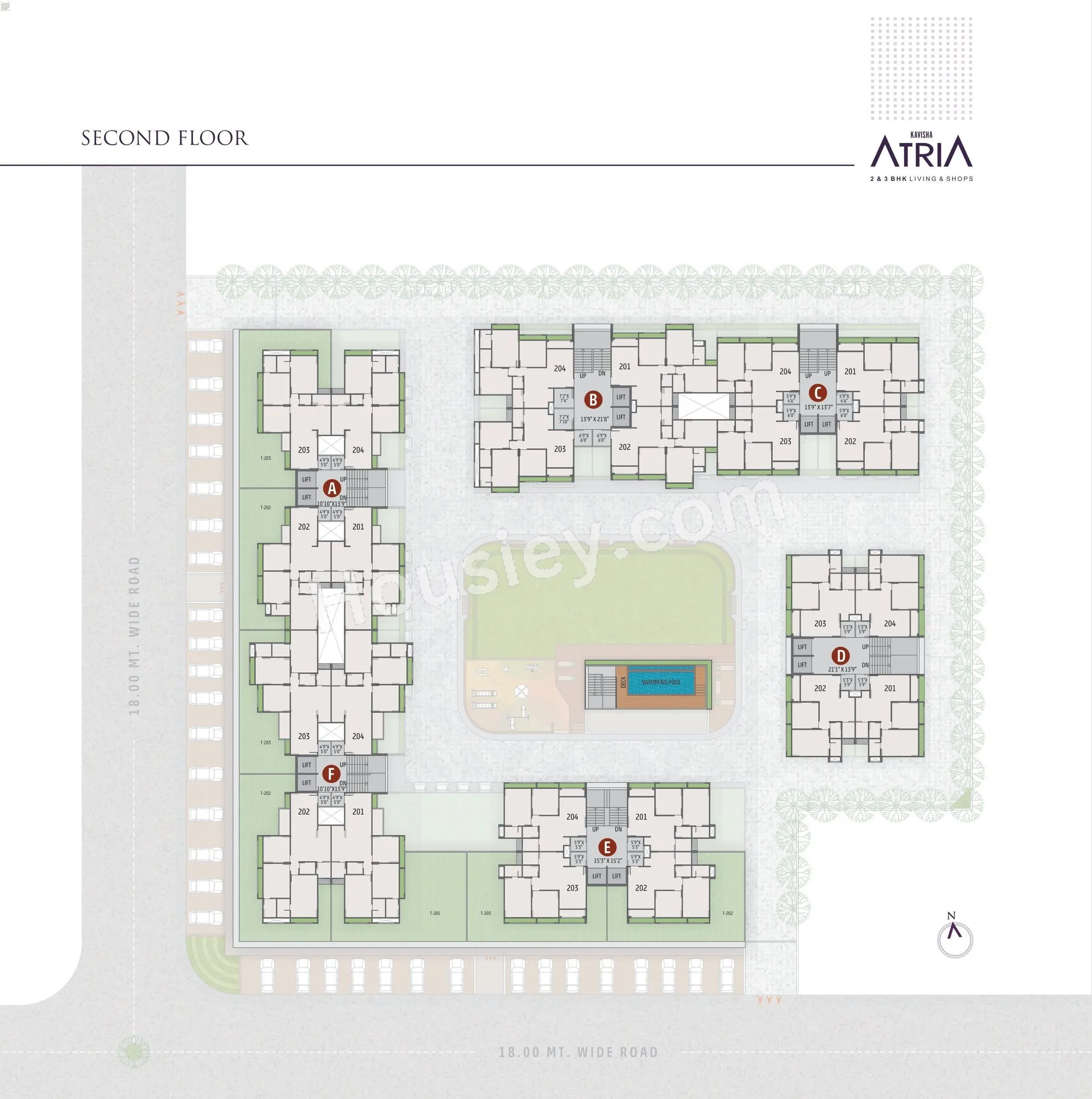 Kavisha Atria Floor plan 3