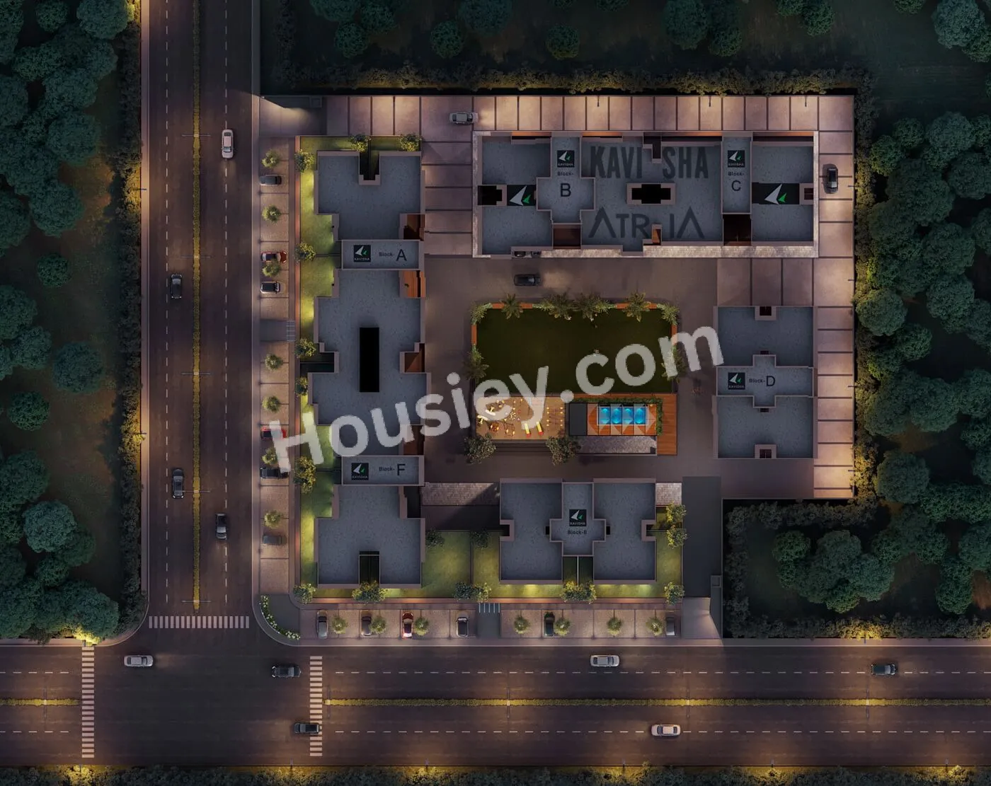 Kavisha Atria Floor plan 1