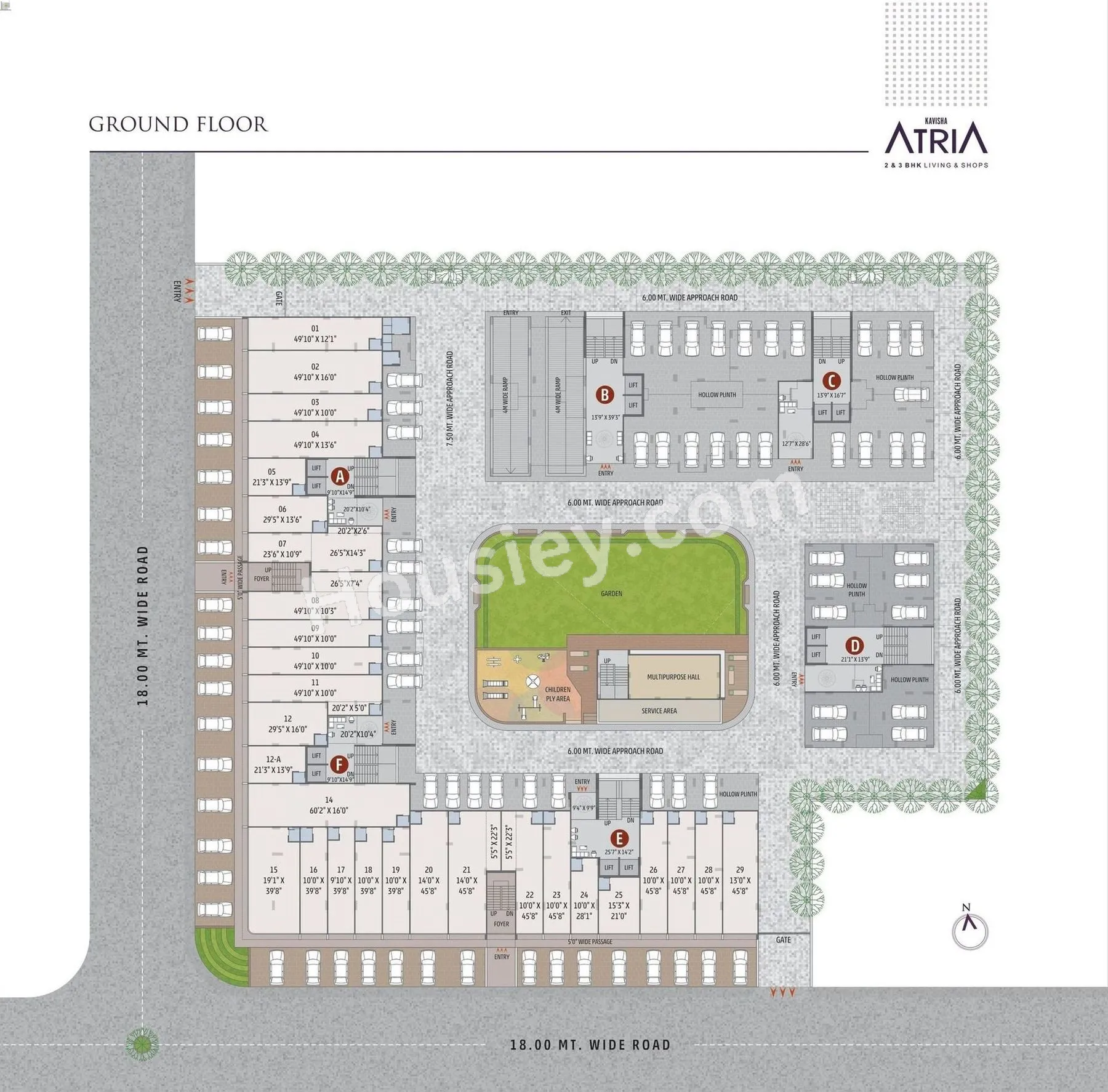 Kavisha Atria Floor plan 2